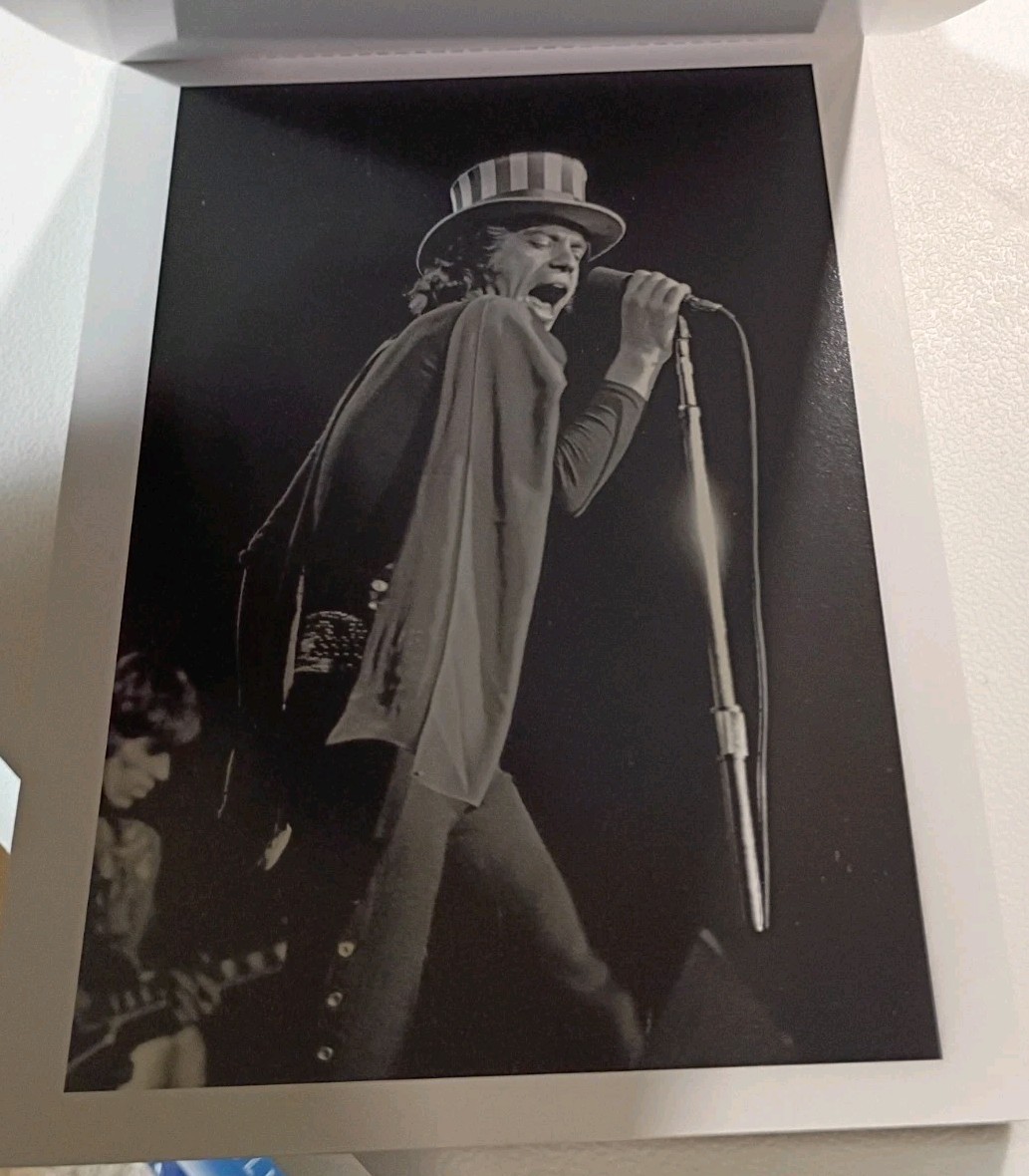 2002 Postcard Book: CLASSIC ROCK, Baron Wolman Signed Zappa Dead Janis Stones
