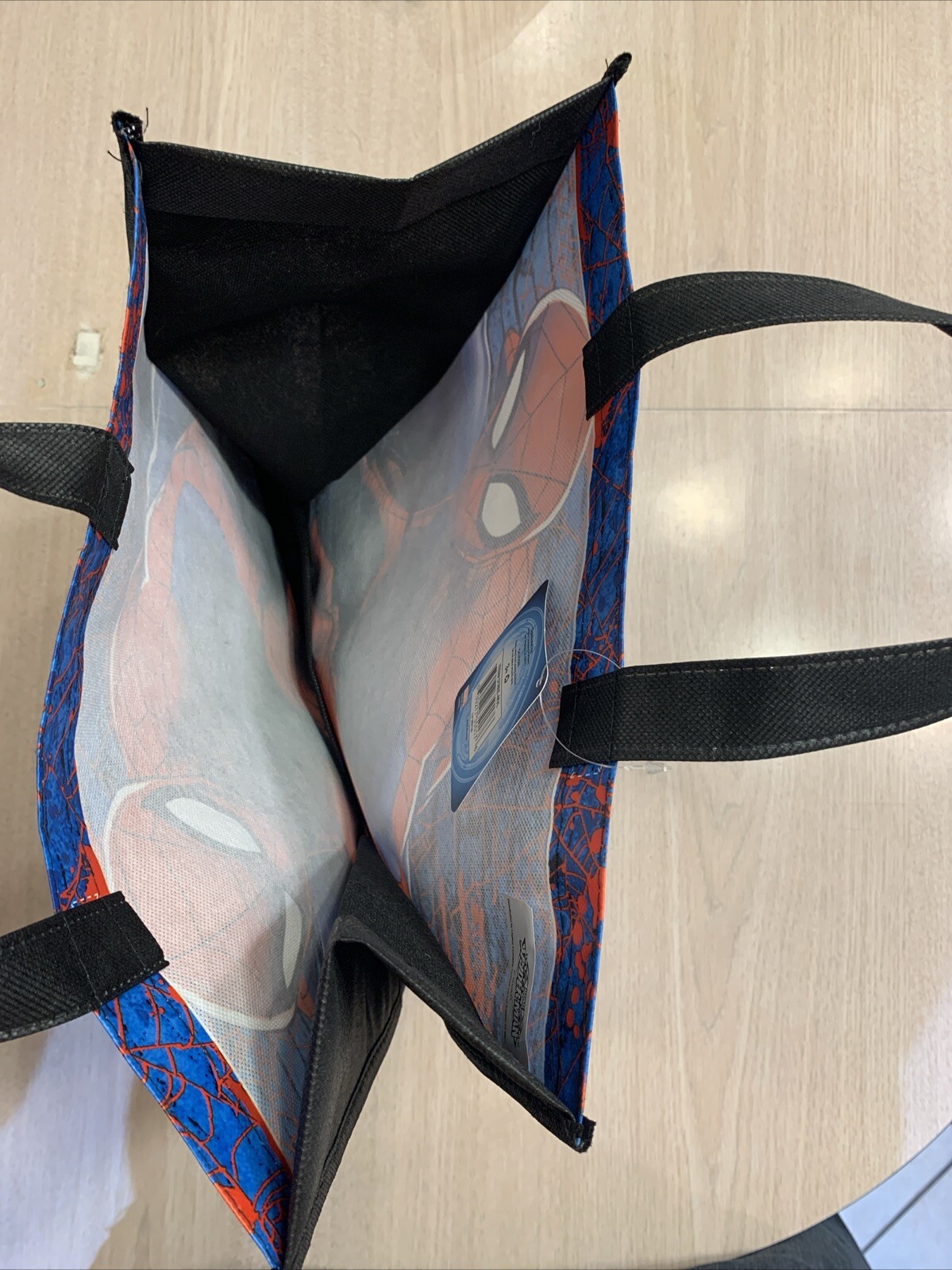 ULTIMATE SPIDER-MAN TOTE BAG NEW WITH TAGS 13×12.5×6 RARE COLLECTIBLE NEVER USED