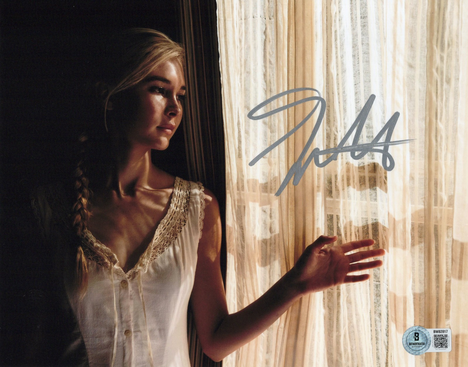 Isabel May ‘1883’ Actress Signed 8×10 Photo ‘Elsa Dutton’ Beckett Scream 7