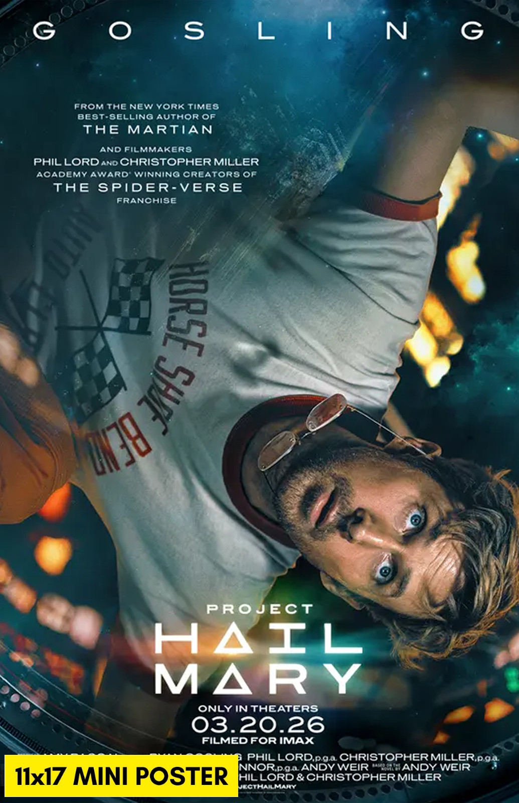 Project Hail Mary (2026) Movie Poster 11×17 Ryan Gosling