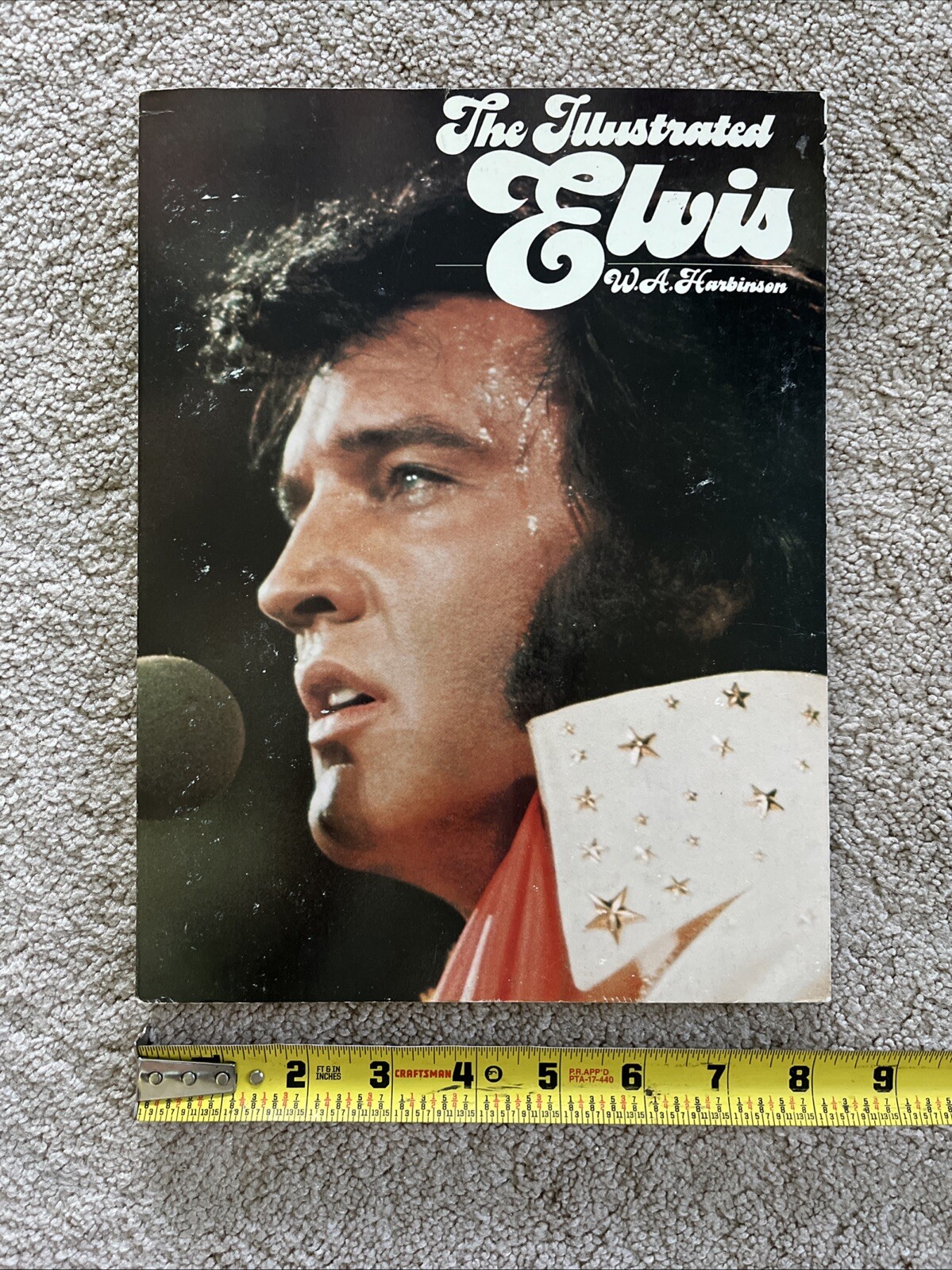 VINTAGE 1976 The Illustrated Elvis Presley Picture & Story Book W.A. Harbinson