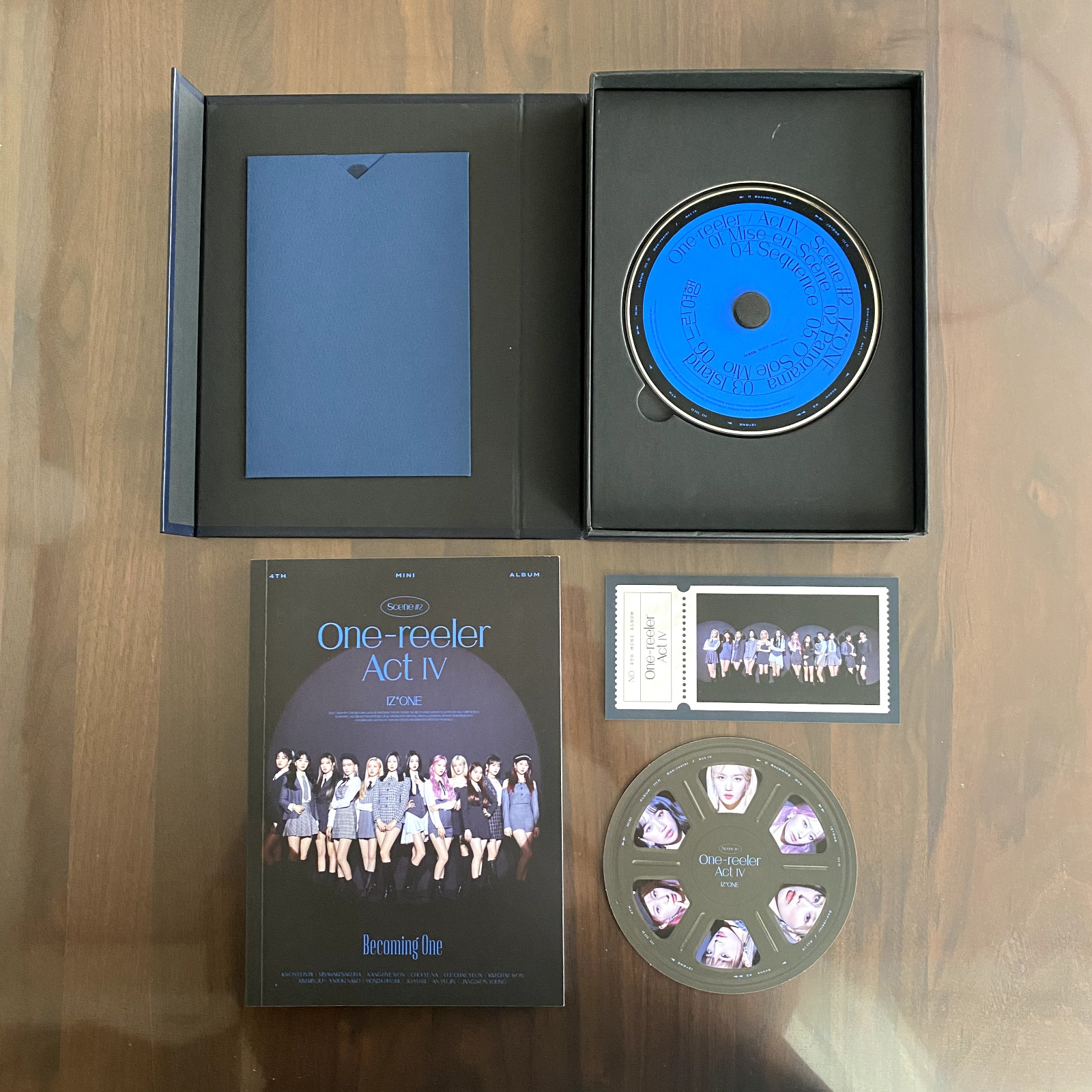 iz*one 4th mini album One-reeler Act IV Scene#2 ver. No photo cards IZONE