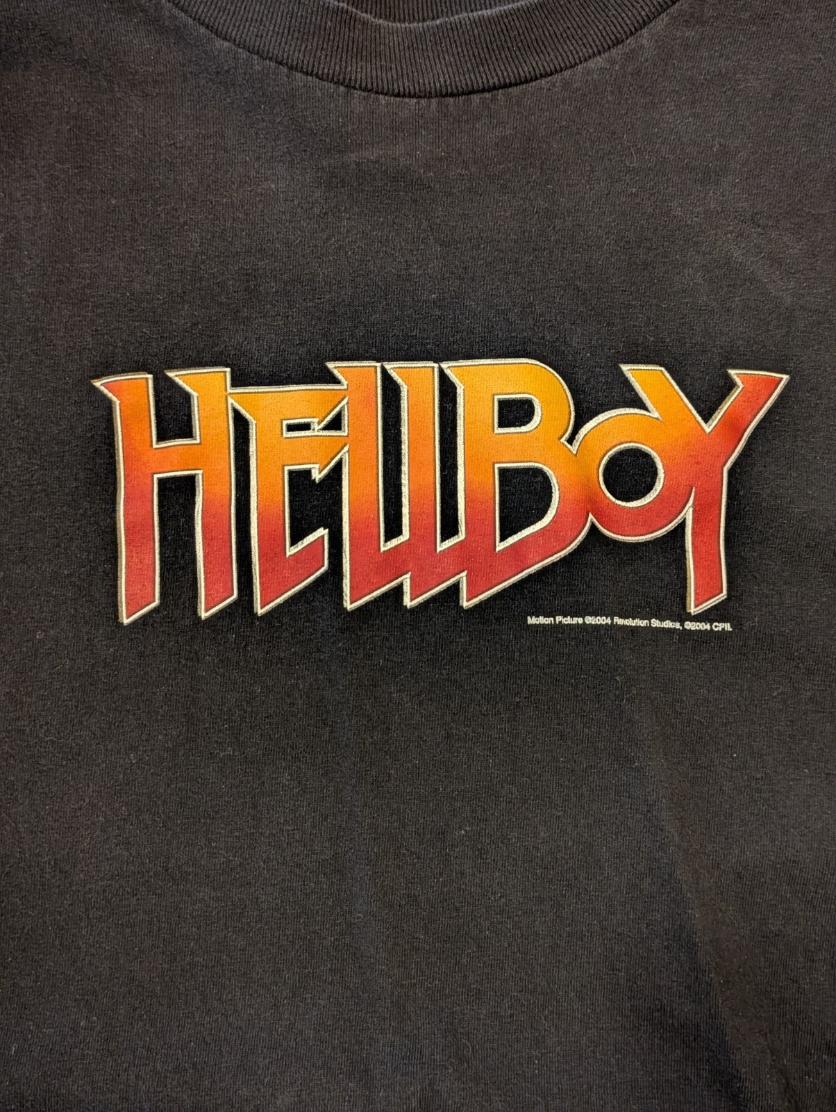 Alstyle Vintage XL Men’s 2004 Hellboy Promo Black T-shirt In Excellent Condition