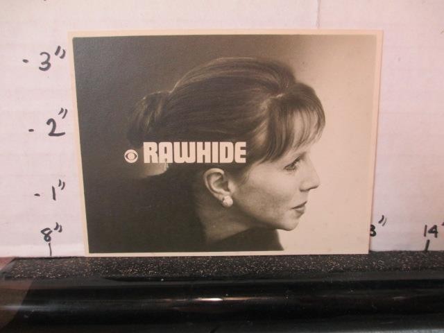CBS TV show bumper photo 1960s RAWHIDE western Julie Harris Clint Eastwood