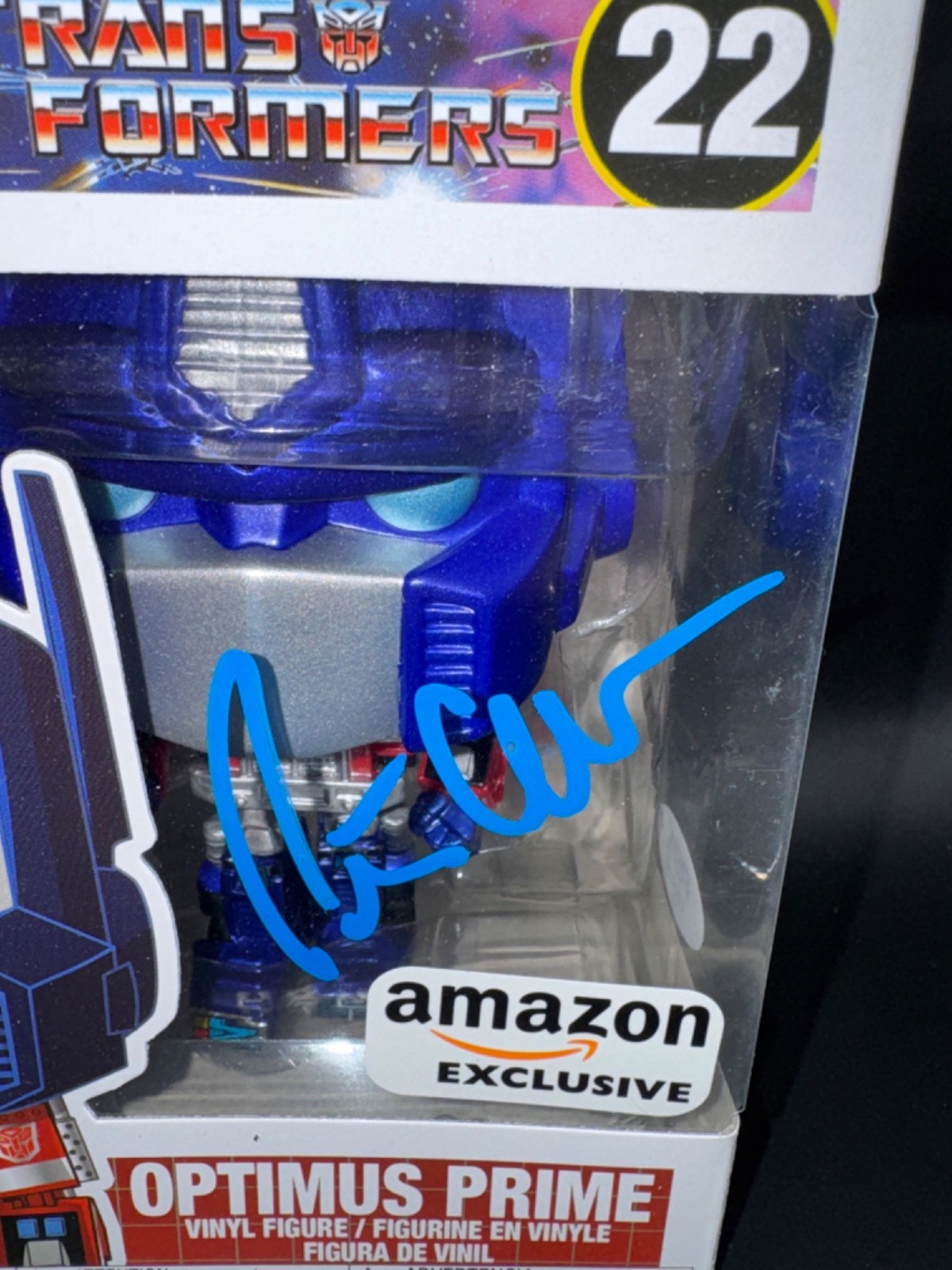 PETER CULLEN signed autographed OPTIMUS PRIME FUNKO POP FIGURE #22 w/ COA PSA