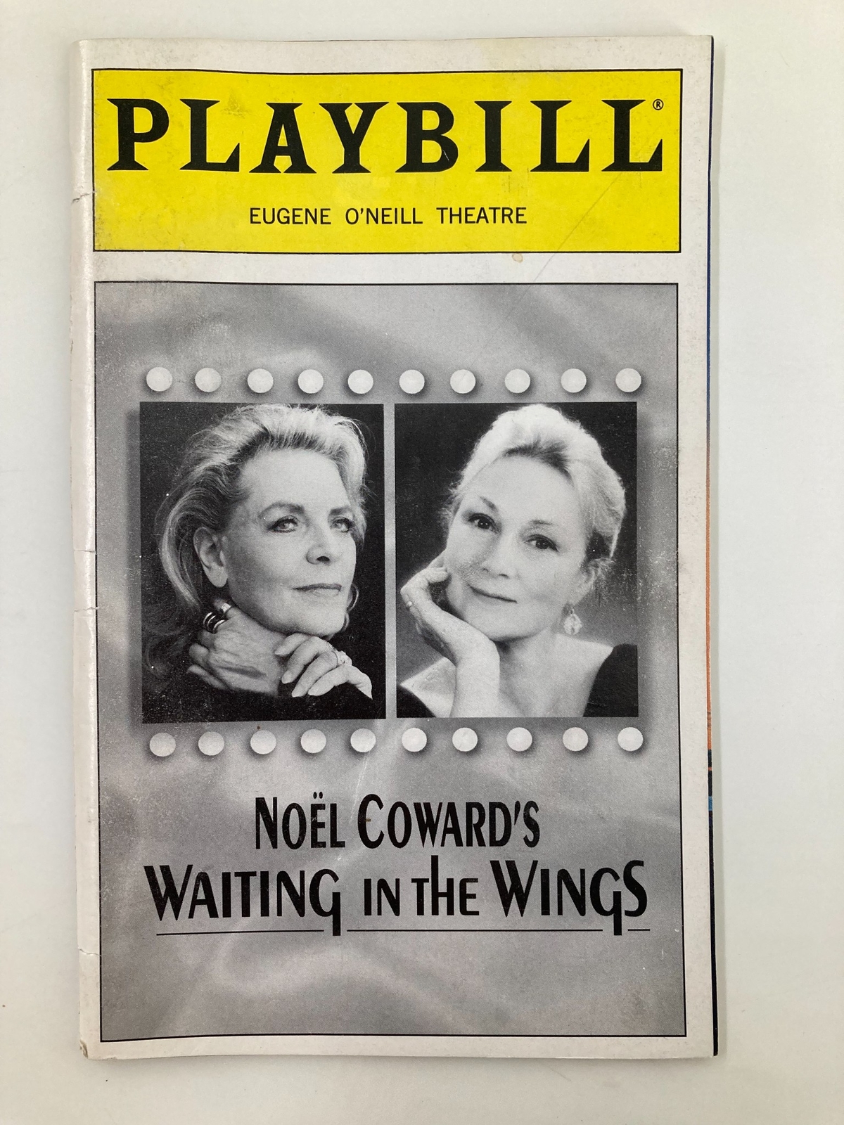 2000 Playbill Eugene O’Neill Theatre Waiting in the Wings Lauren Bacall