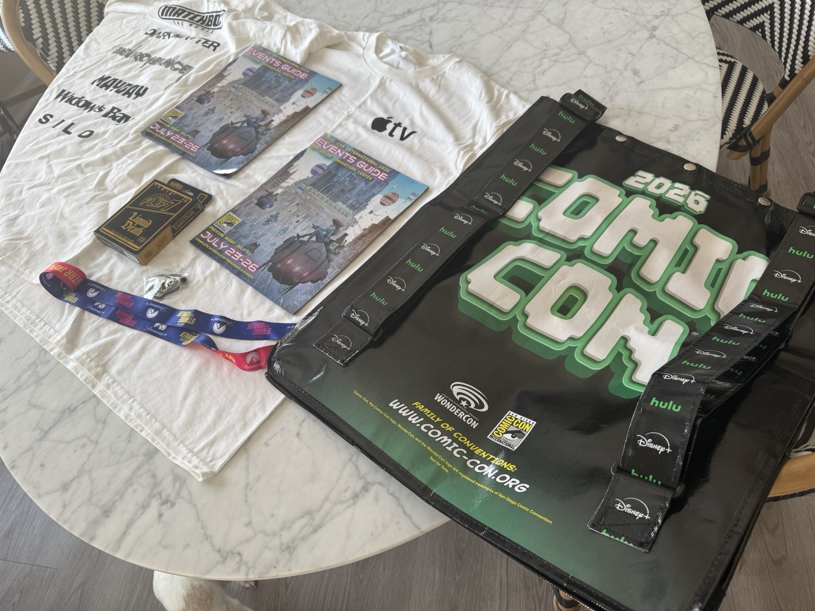 Comic-Con 2026 Abbott Elementary ABC Hulu Promotional Tote Bag Lot