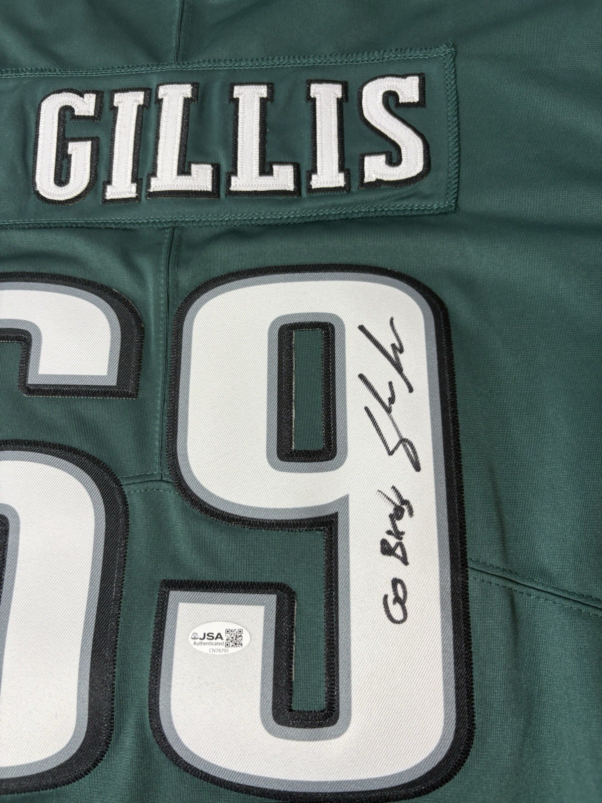 Shane Gillis Signed Philadelphia Eagles Jersey Autographed Comedian JSA COA Hot
