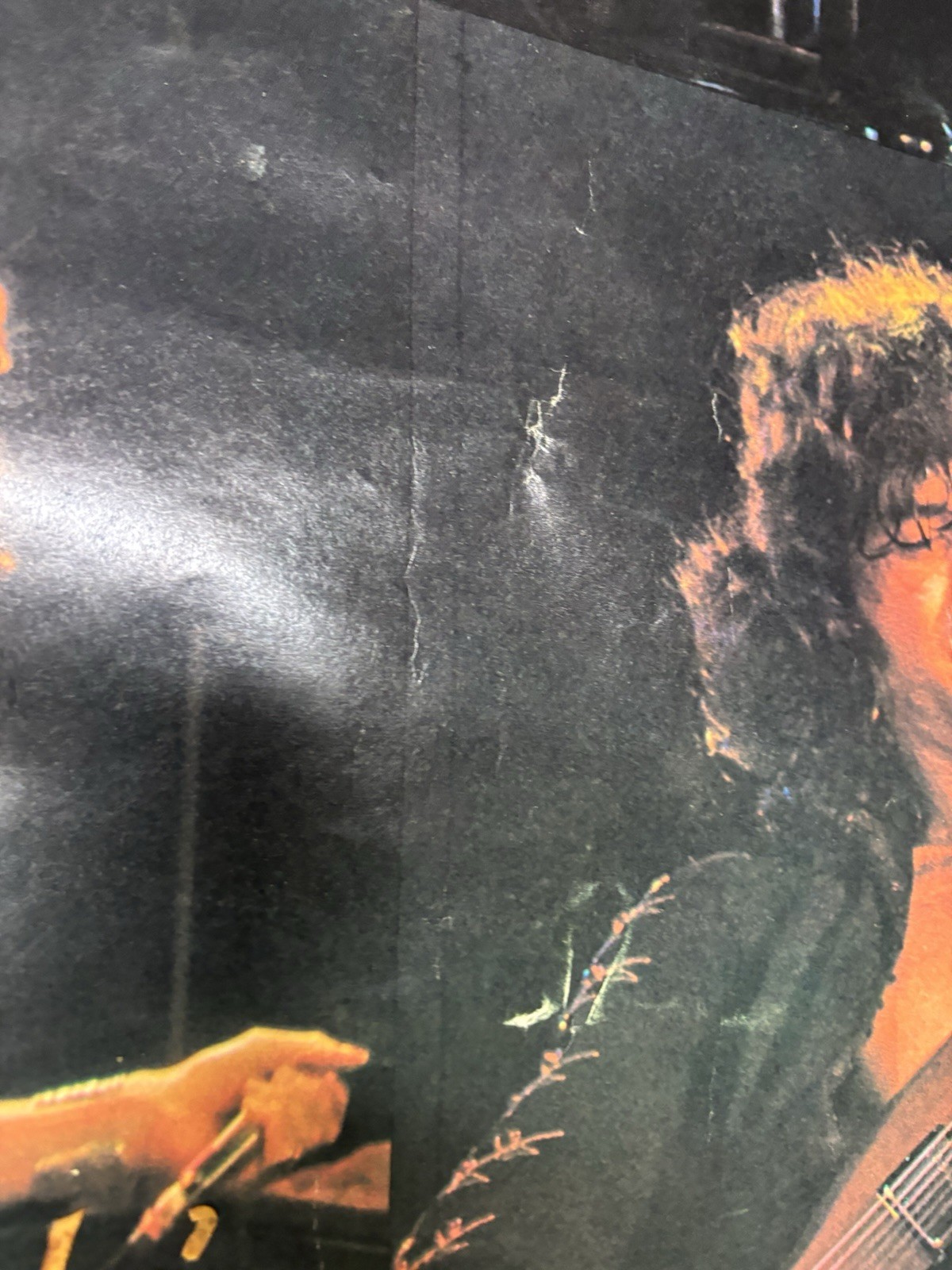 Vintage Giant LED ZEPPELIN Poster Printed 1978 42” W x 58”L Original, Used