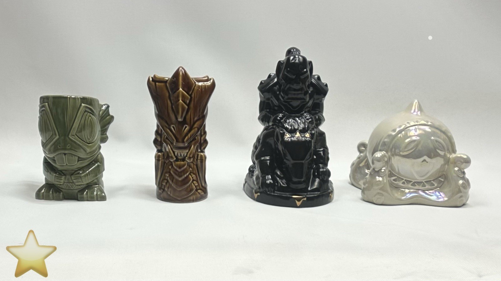 Blizzard Employee Exclusive Holiday 2021 Tiki Mug Set (Set of 4) – Rare