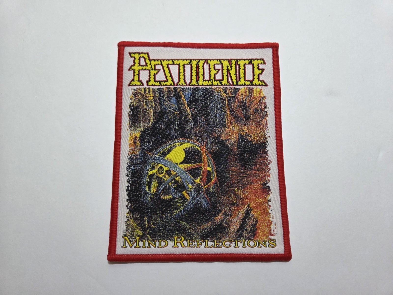 PESTILENCE MIND REFLECTIONS WOVEN PATCH