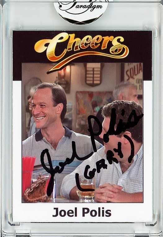 -CHEERS- JOEL POLIS Signed/Autograph/Auto Certified TV Trading Card