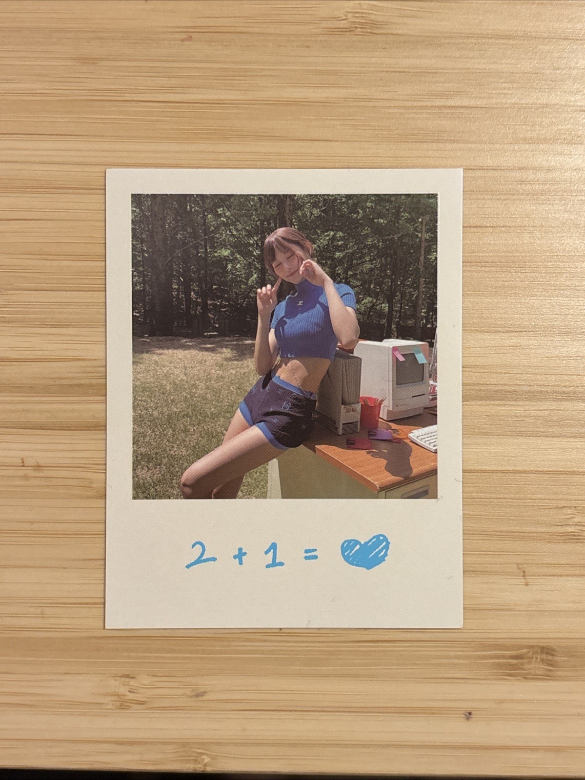 Tzuyu Official Polaroid Photocard Twice 11th Mini Album Between Jyp Ent Kpop