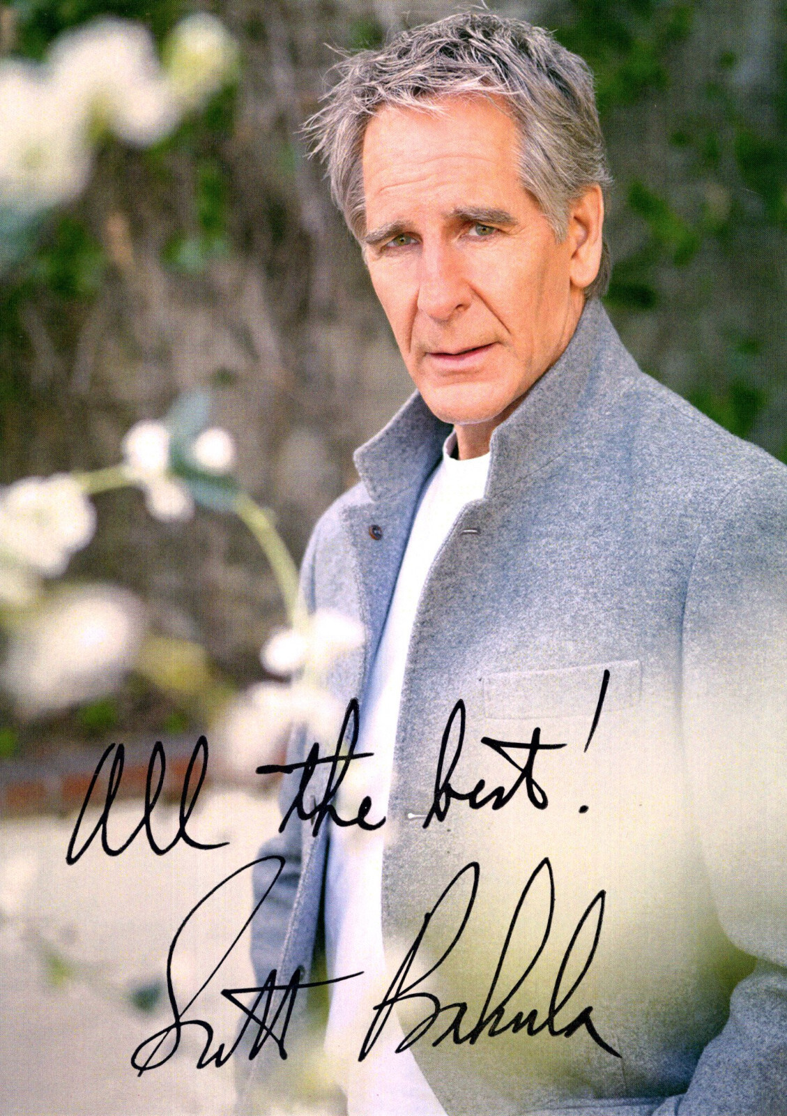 SCOTT BAKULA PRE-PRINTED AUTOGRAPHED 5×7 COLOR PHOTO AWESOME POSE