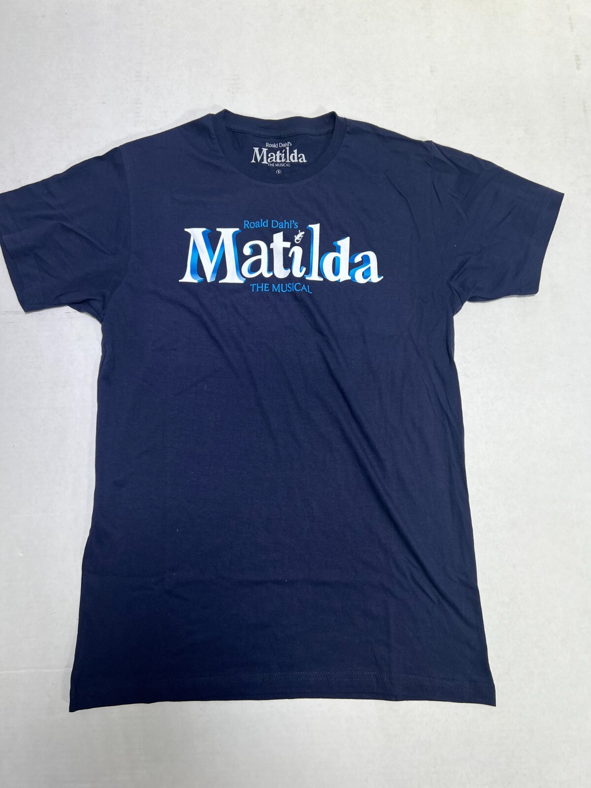 Roald Dahl`s MATILDA THE BROADWAY MUSICAL – LOGO T-SHIRT, TEE NEW OFFICIAL MERCH