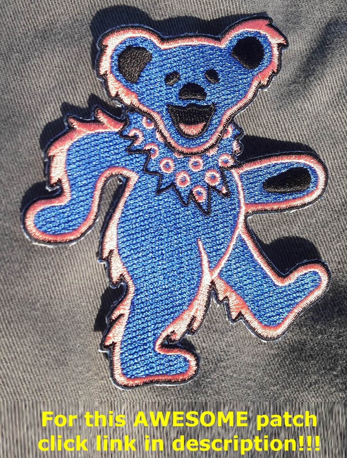 Dancing Bear Pin Grateful Dead Pin PHiSH Pin Phancy Bear Pin FREE SHIPPING!!!