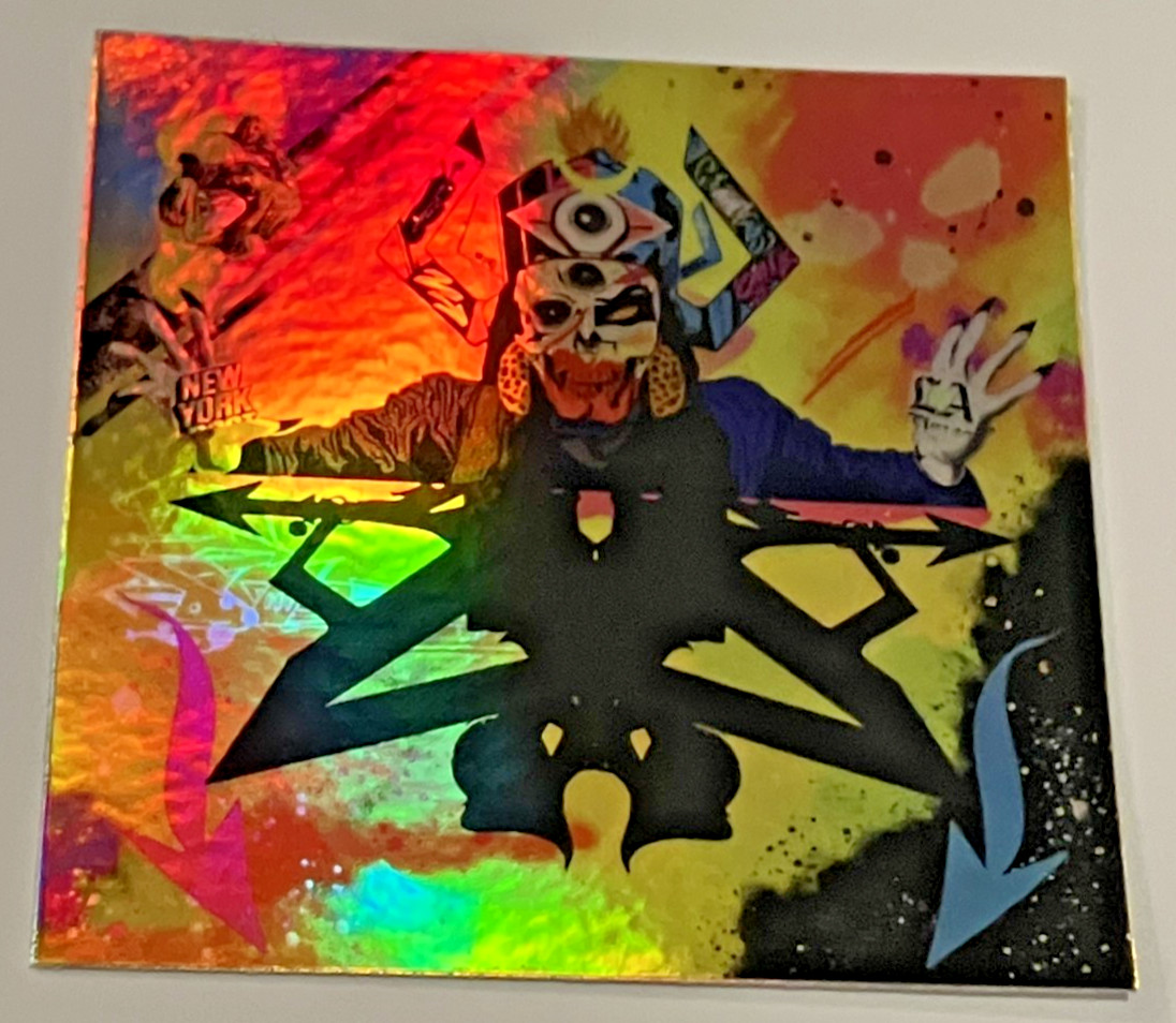 Soul Assassins DJ Muggs Flee Lord Rammellzee Album Art (Holographic Sticker)