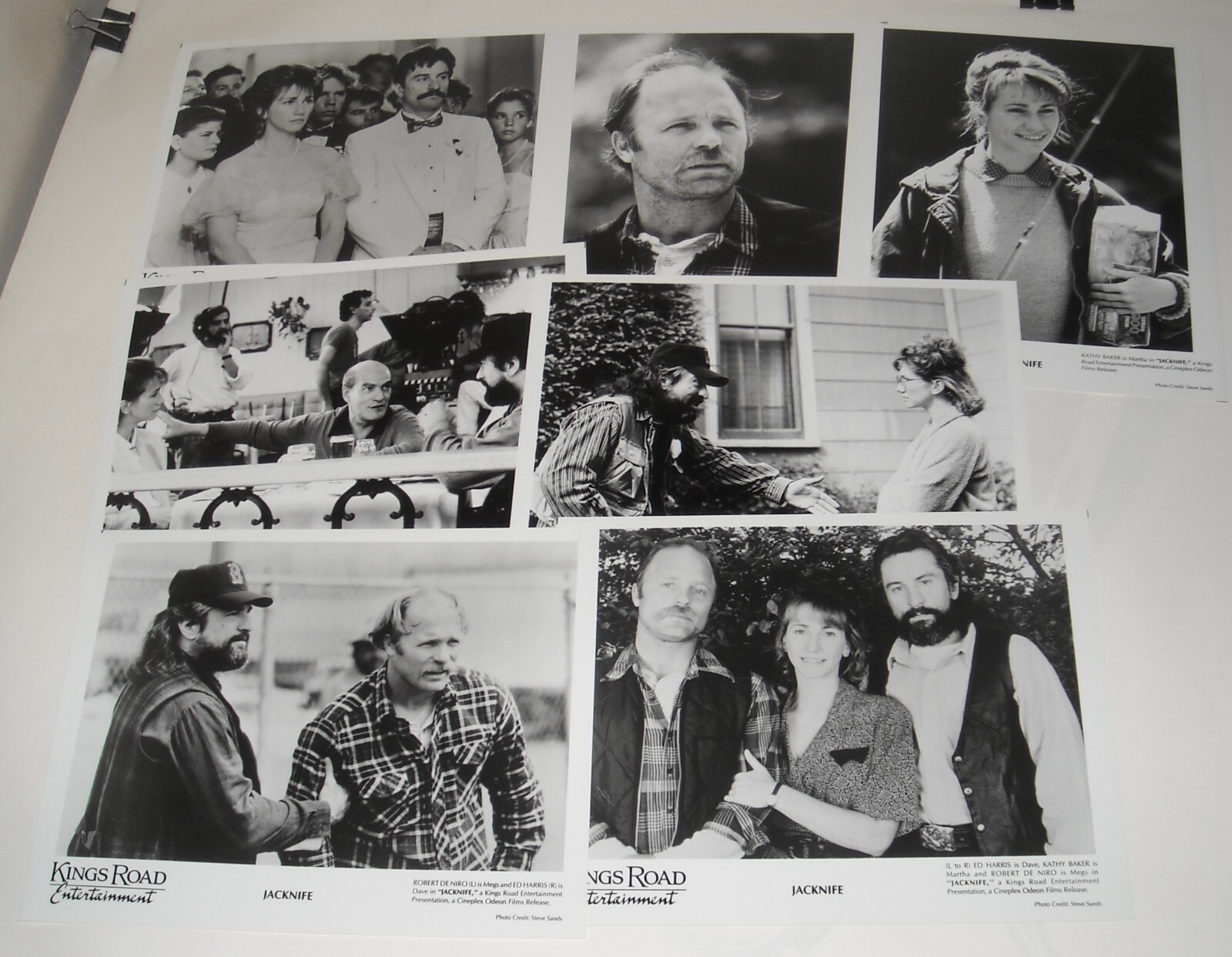 JACKNIFE LOT 7 PROMO MOVIE PHOTOS KATHY BAKER ROBERT De NIRO ROMANCE