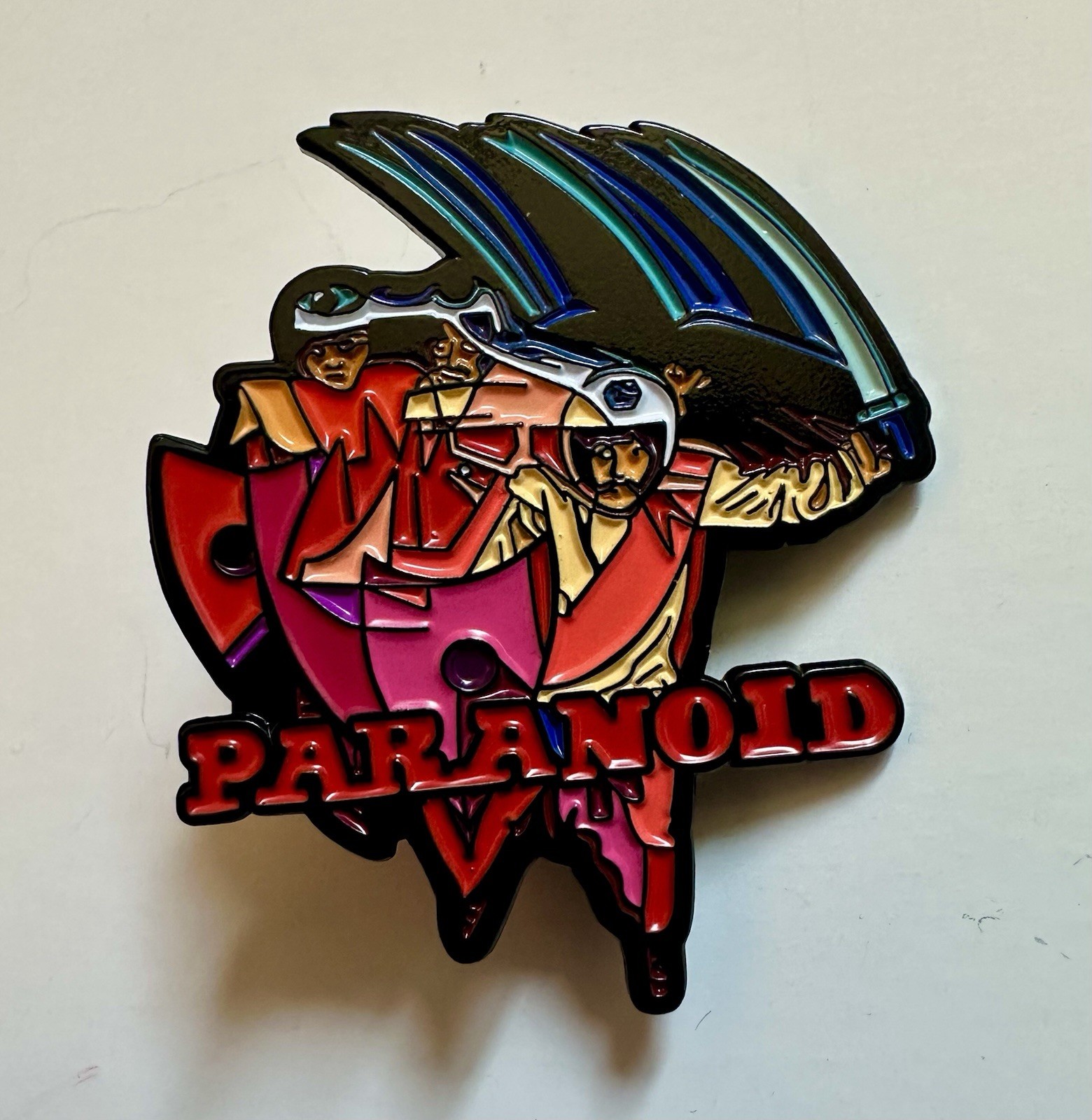 Black Sabbath Paranoid Enamel Pin 2020 OFFICIAL Ozzy Osbourne Rare New LIMITED