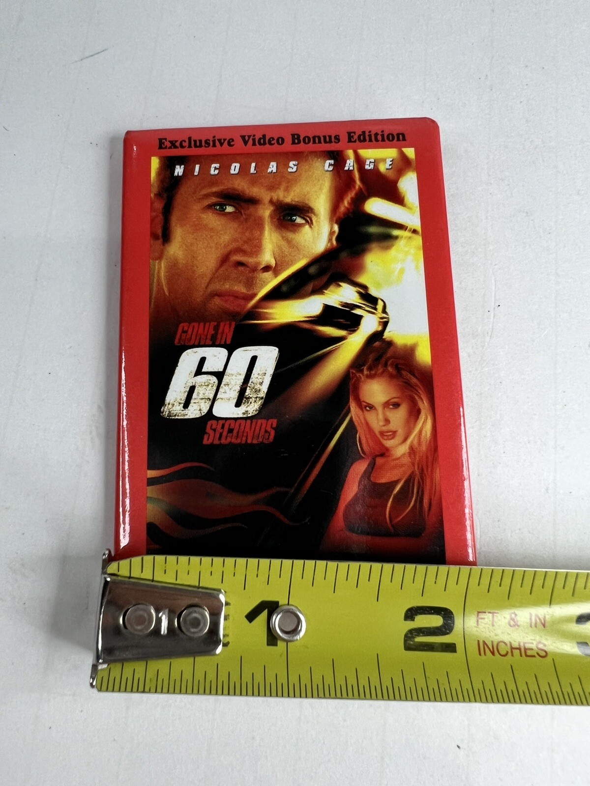 Vtg Movie Buttons Promo Pins Lot of 6 Babe Spy Kids Galaxy Quest Iron Giant