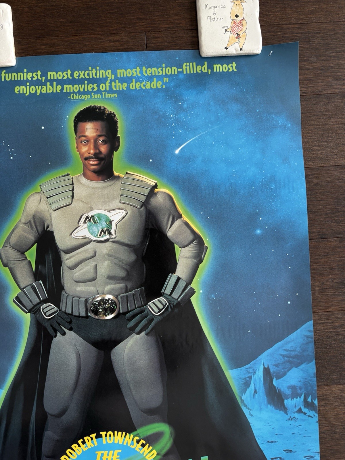 Vintage THE METEOR MAN Rolled Movie Poster 1993 24×36”