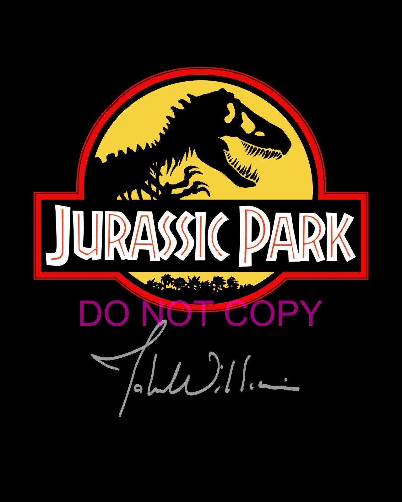 John Williams Jurassic Park 8×10 SIGNED REPRINT Photo/poster Music Composer #1