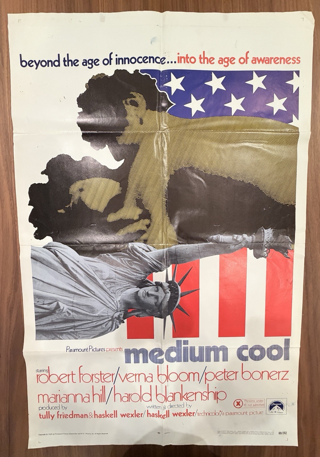 Medium Cool Original US Movie Poster Movies Collectible Film Art