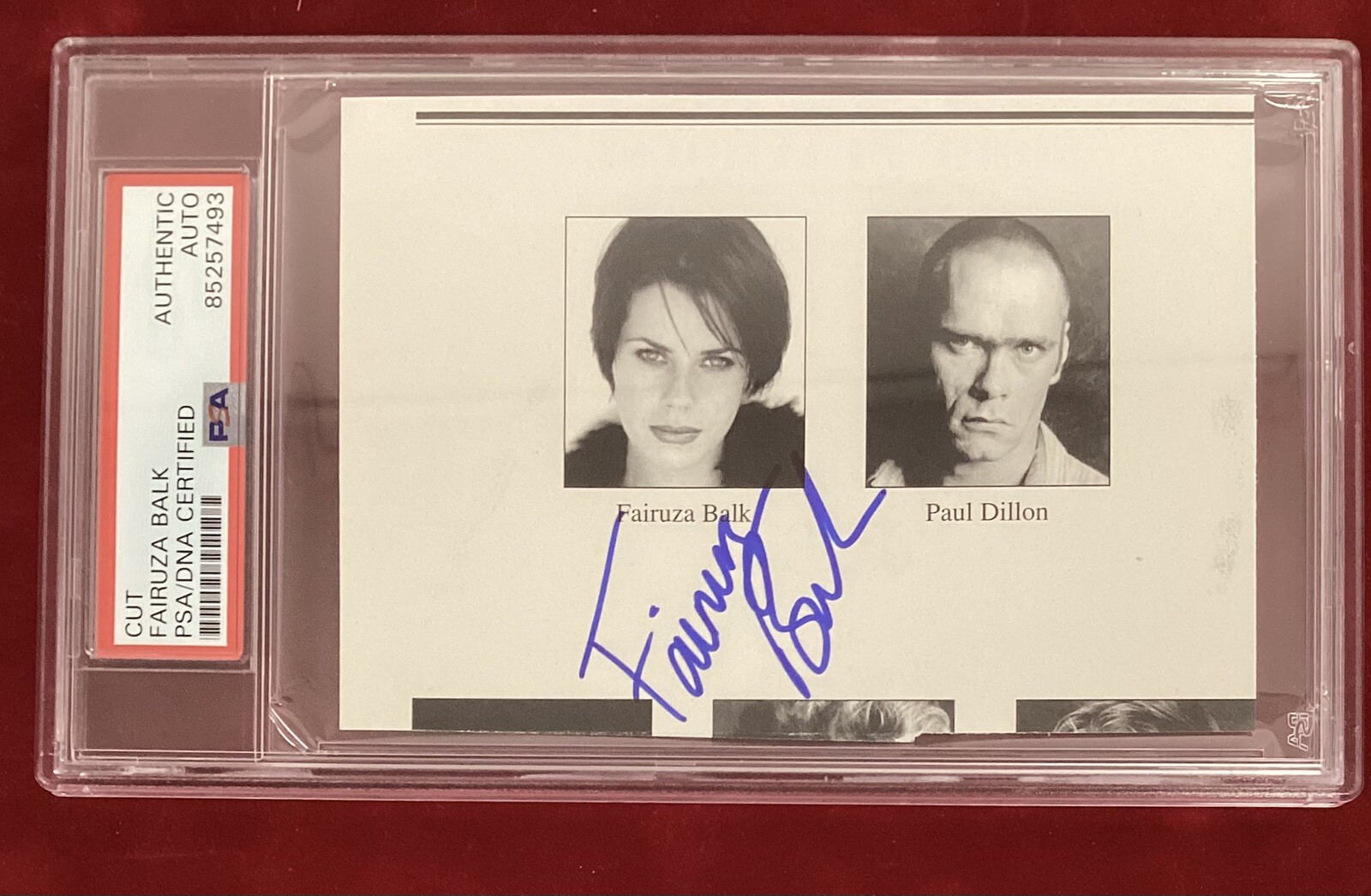 Fairuza Balk Signed Cut Autograph Movie The Craft Full Name Signature PSA/DNA