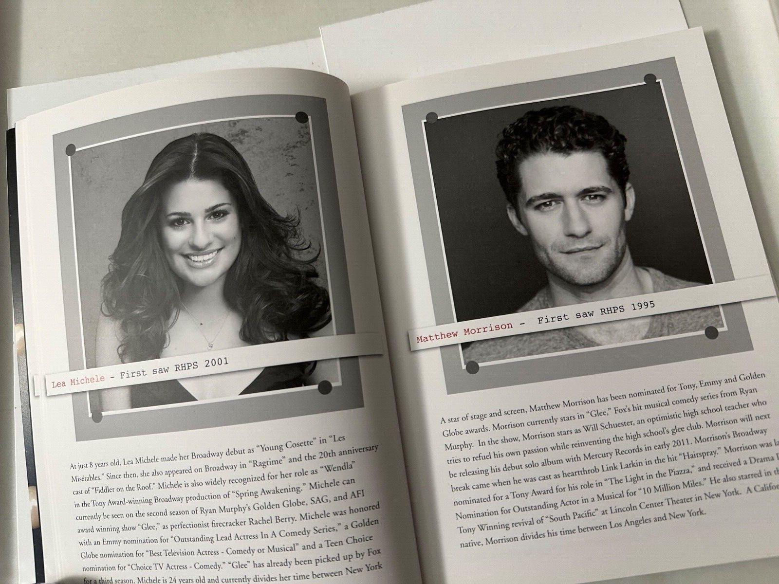 The ROCKY HORROR PICTURE SHOW Star-Studded Tribute Softcover BOOK – Oct 2010!