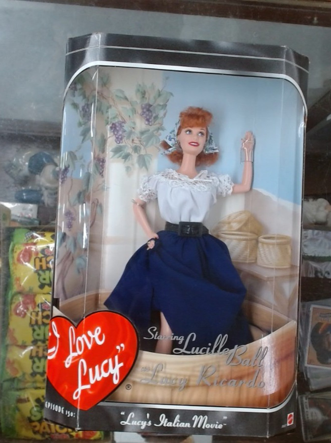(M319)Barbie I Love Lucy Collector Edition Doll Episode 150 Lucy’s Italian Movie