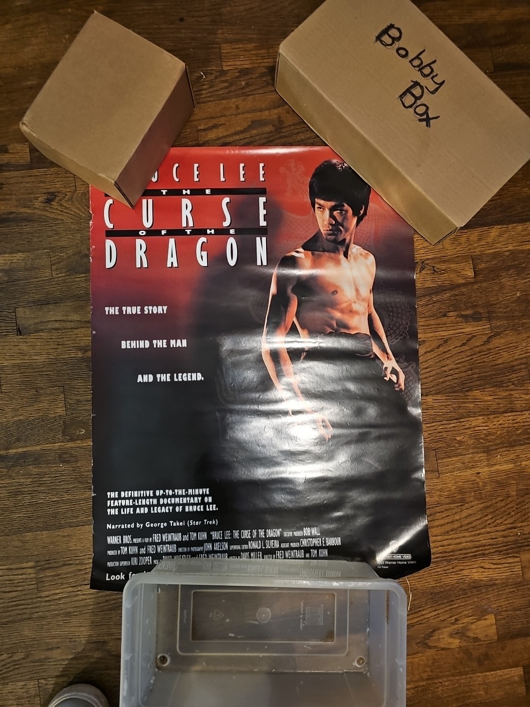 Bruce Lee: Curse of the Dragon (1993) Poster- Wear 24x 18 Inches