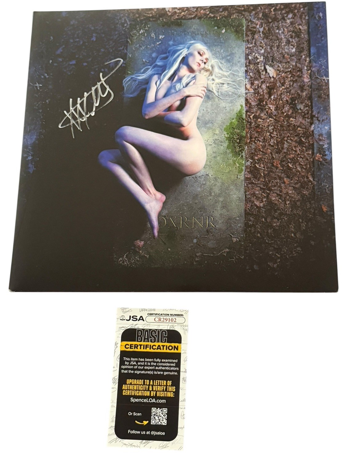 Taylor Momsen Signed The Pretty Reckless Death By Rock And Roll Vinyl JSA COA AU