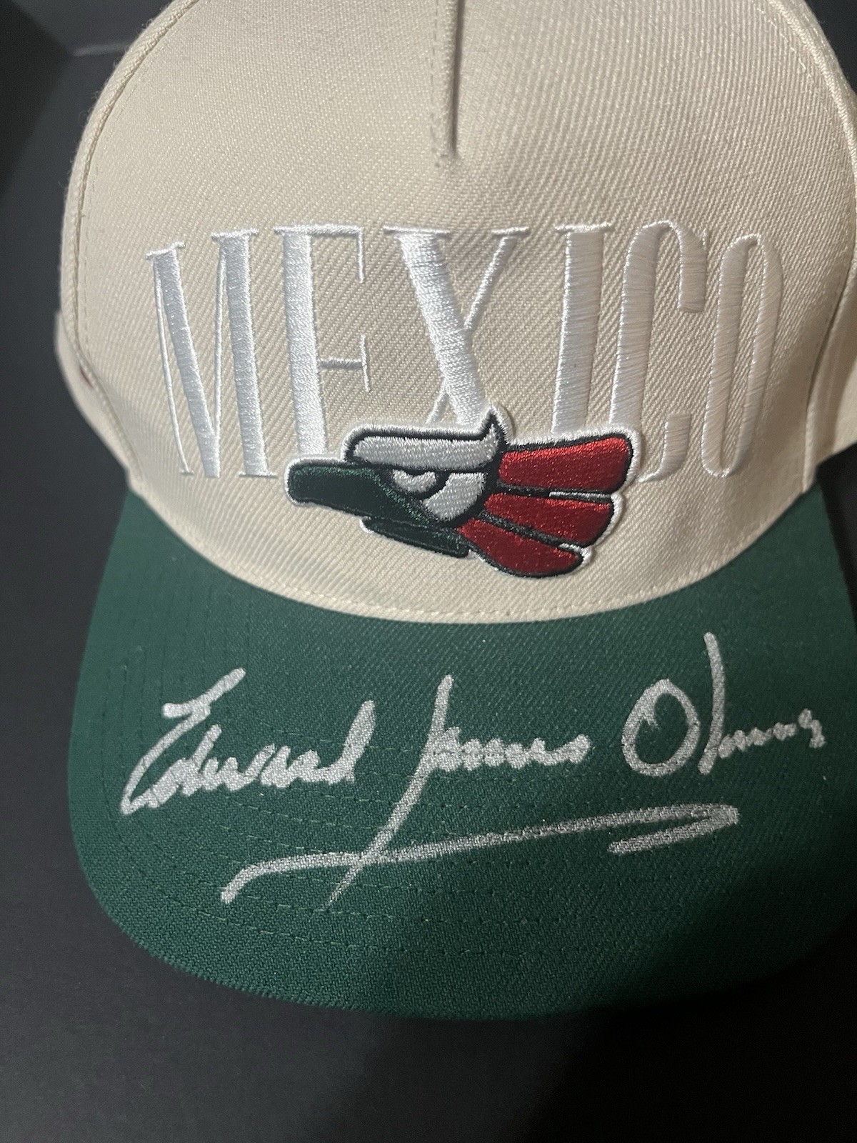 Edward James Olmos Signed Mexico Hat Autograph American Me Mexican Actor