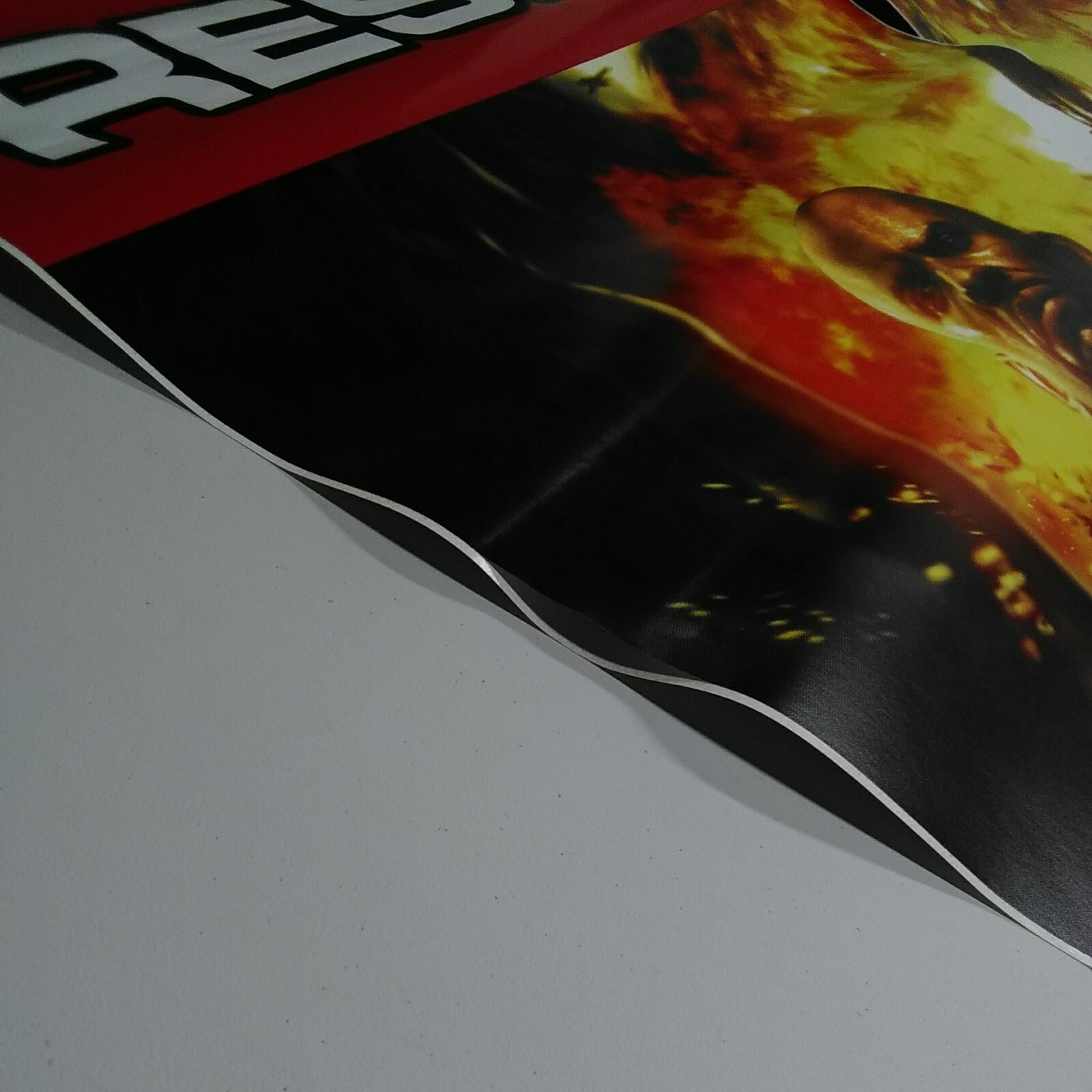 OriginalMercenaries 2 World in Flames Xbox 360 Large Vinyl Promo Sticker 55.5×38
