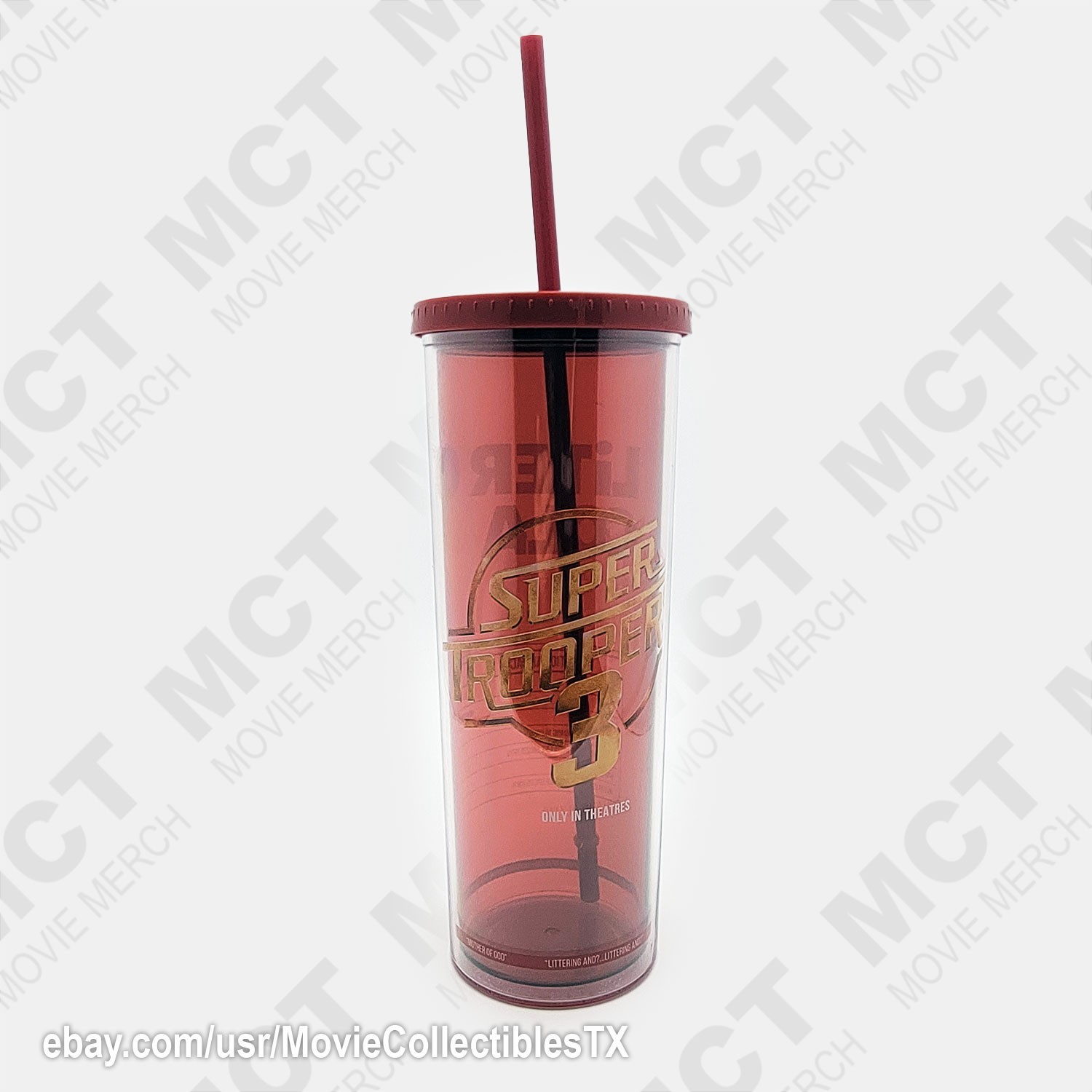 Super Troopers 3 Movie 2026 Trooper Popcorn Bucket & Cola Cup COMBO – SHIPS NOW!