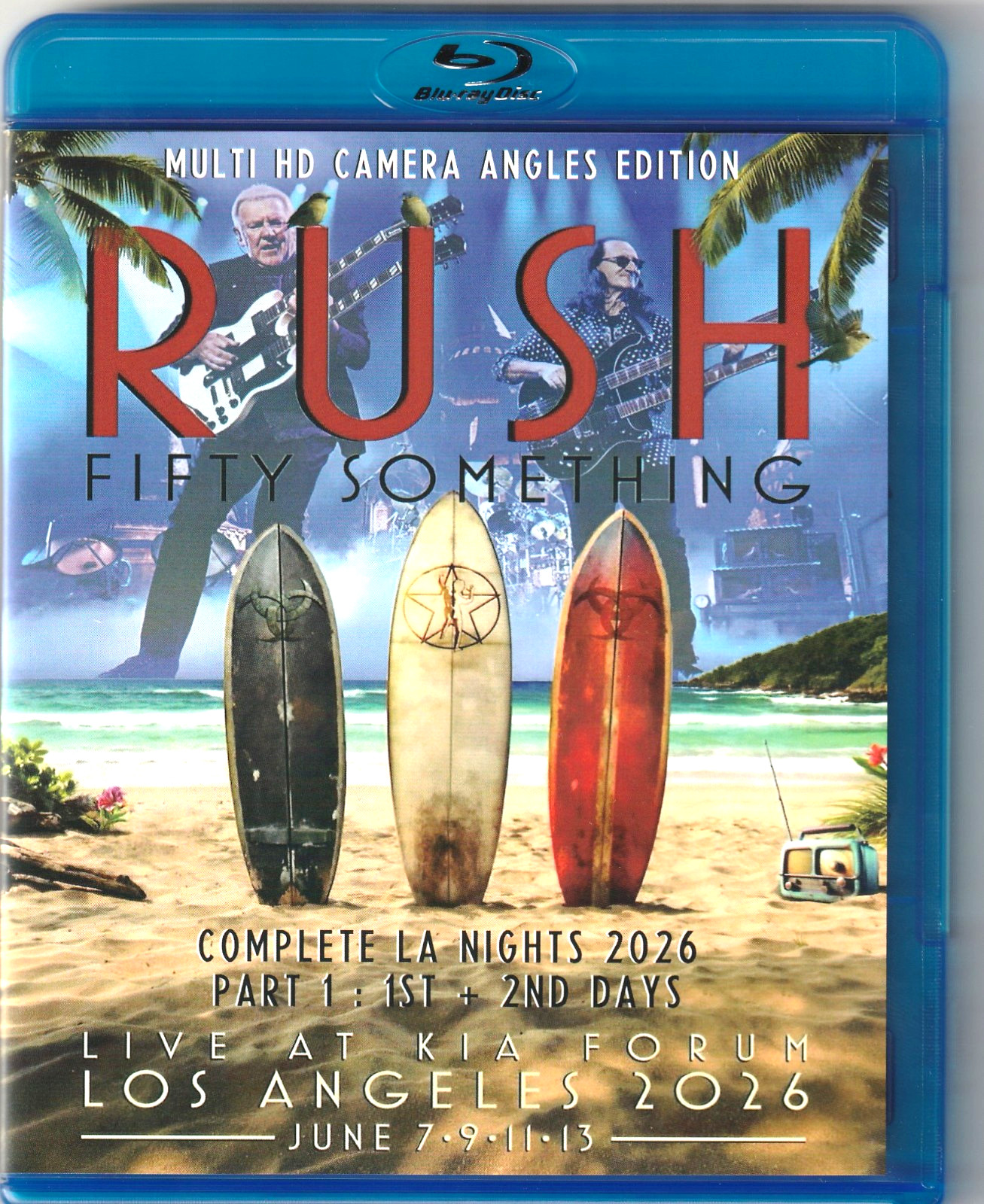 RUSH / FIFTY SOMETHING COMPLETE LA NIGHTS 2026 PT 1 [1ST&2ND DAYS] (2Blu-ray)