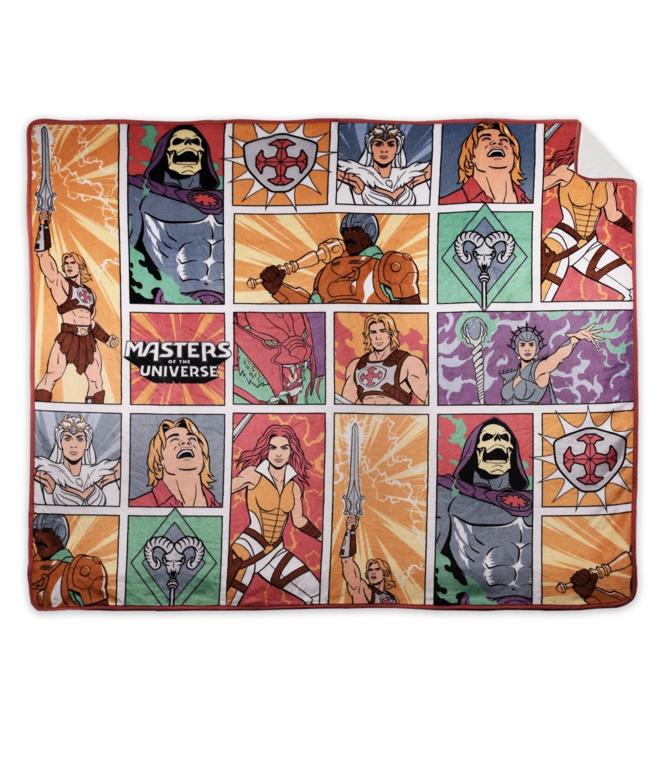 Masters of the Universe Fleece Blanket Movie Theater Cinemark Plush 50×60 InHand