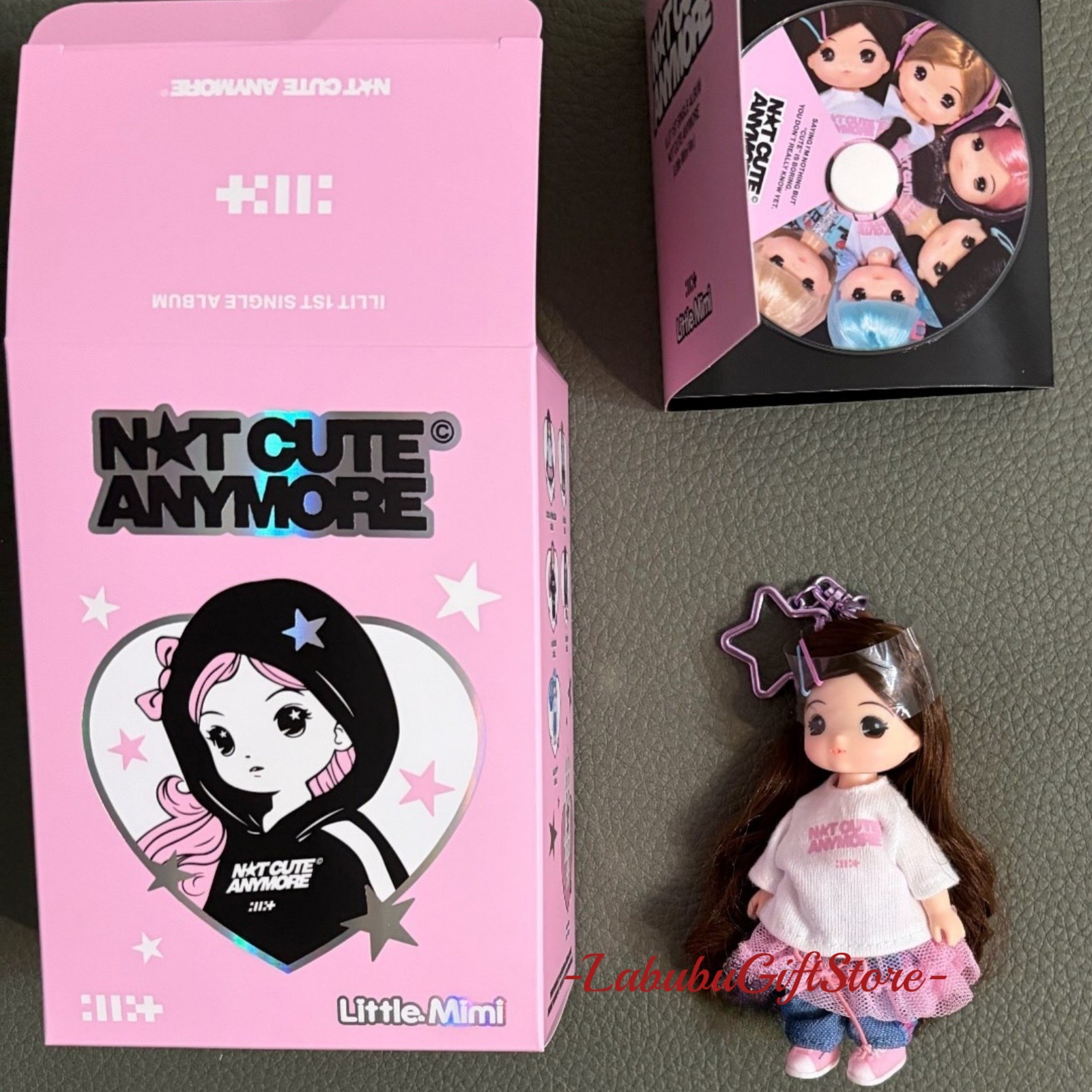 ILLIT Cool Princess Girl NOT CUTE ANYMORE 1st LITTLE OFFICIAL MIMI Doll+CD #KPGI