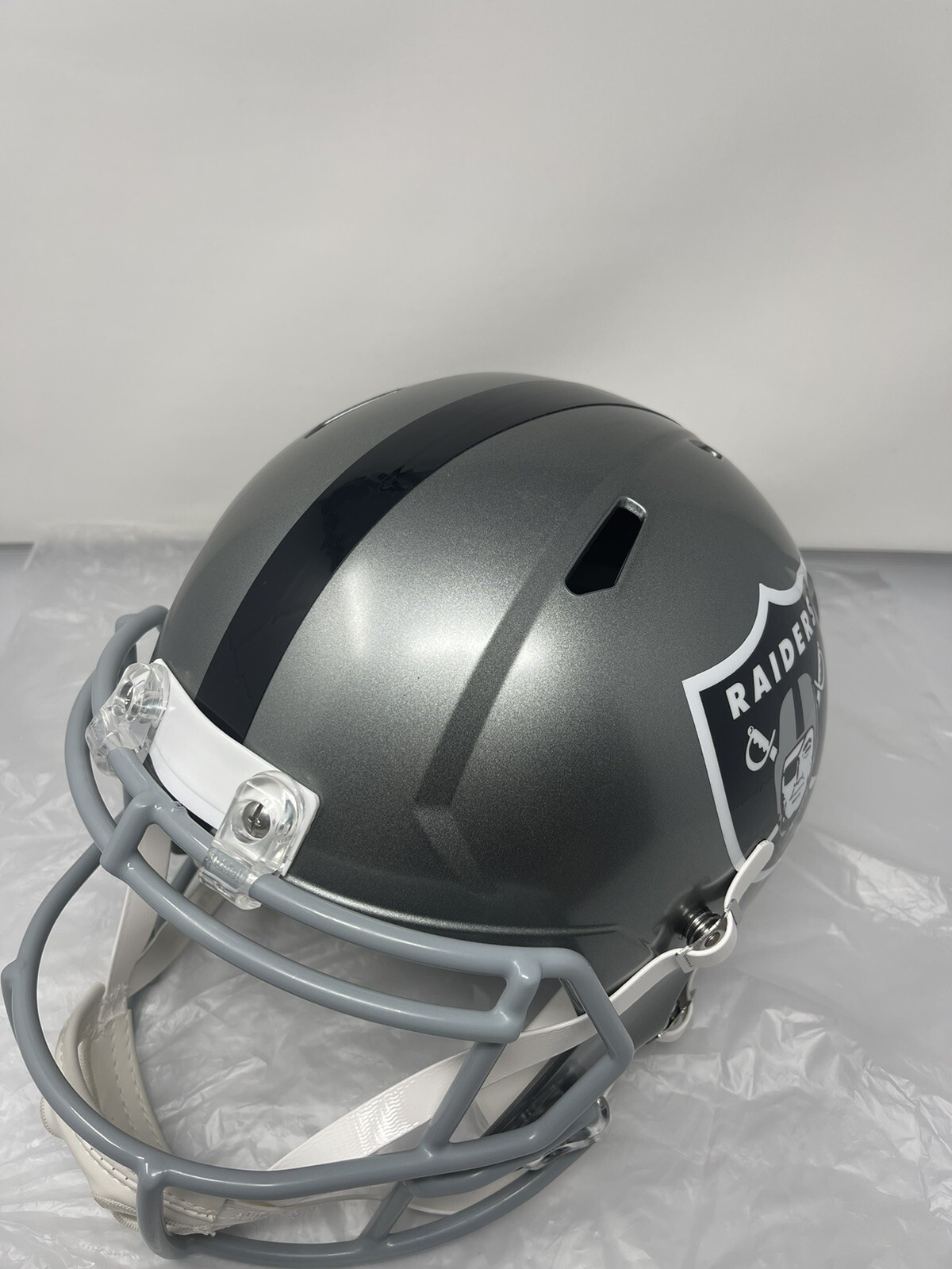 Ice Cube Signed Raiders Full Size Flash Helmet Beckett COA W/Case NWA 1
