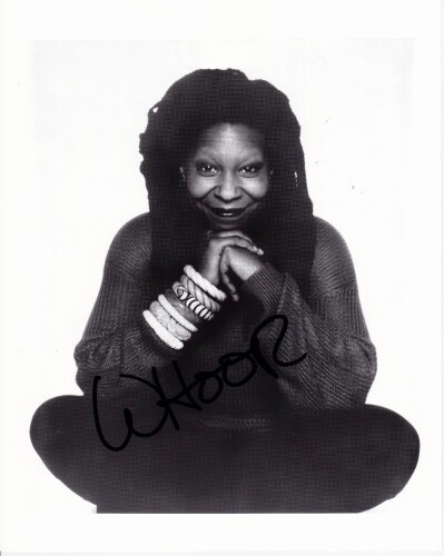 Whoopi Goldberg Signed – Autographed 8×10 inch Photo – Ghost The View Sister Act