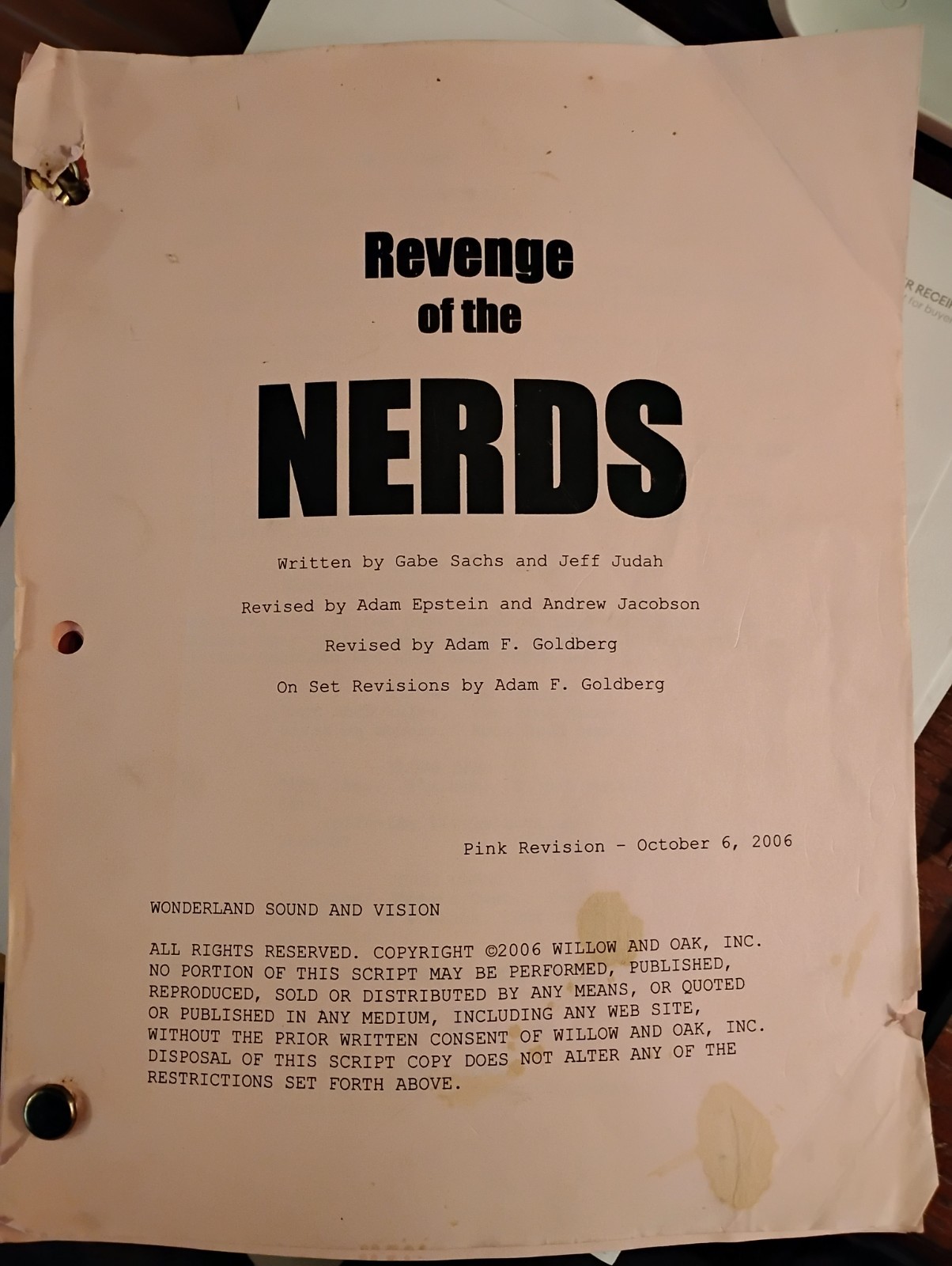 Revenge of the Nerds