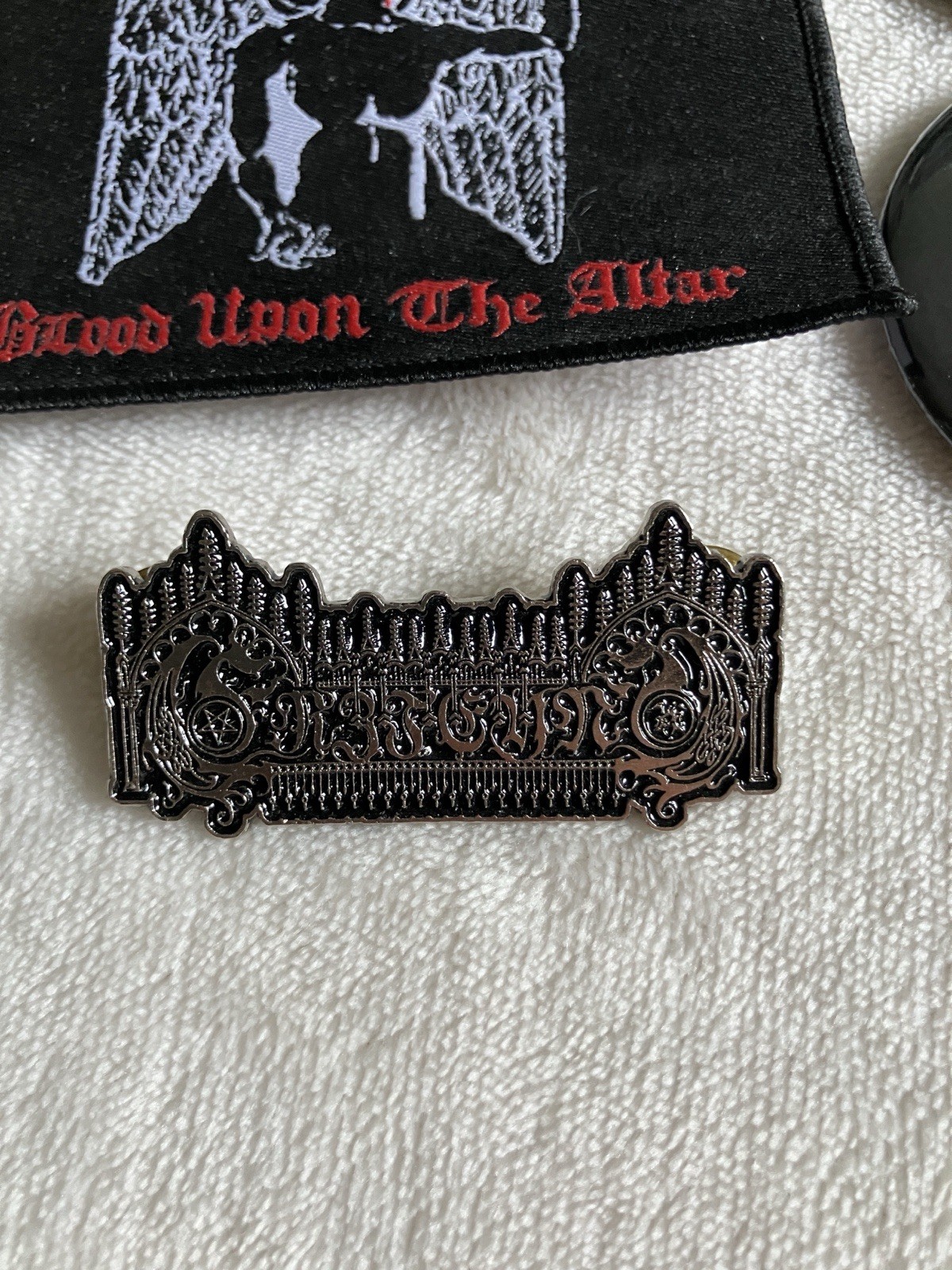 Black Metal Death Metal Pin Patch Lot Immortal Blasphemy Fluids Ross Bay Cult