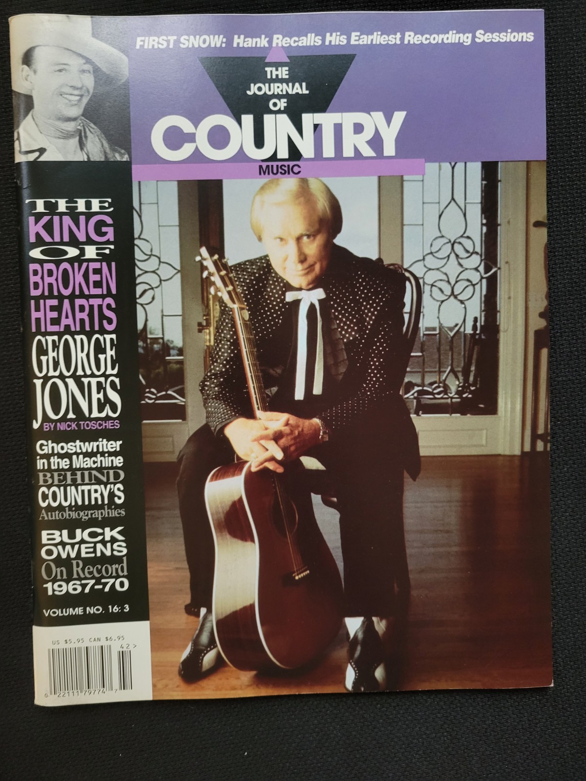 George Jones, Buck Owens Connie Smith, Journal of Country Music Vol 16 No.3 1994
