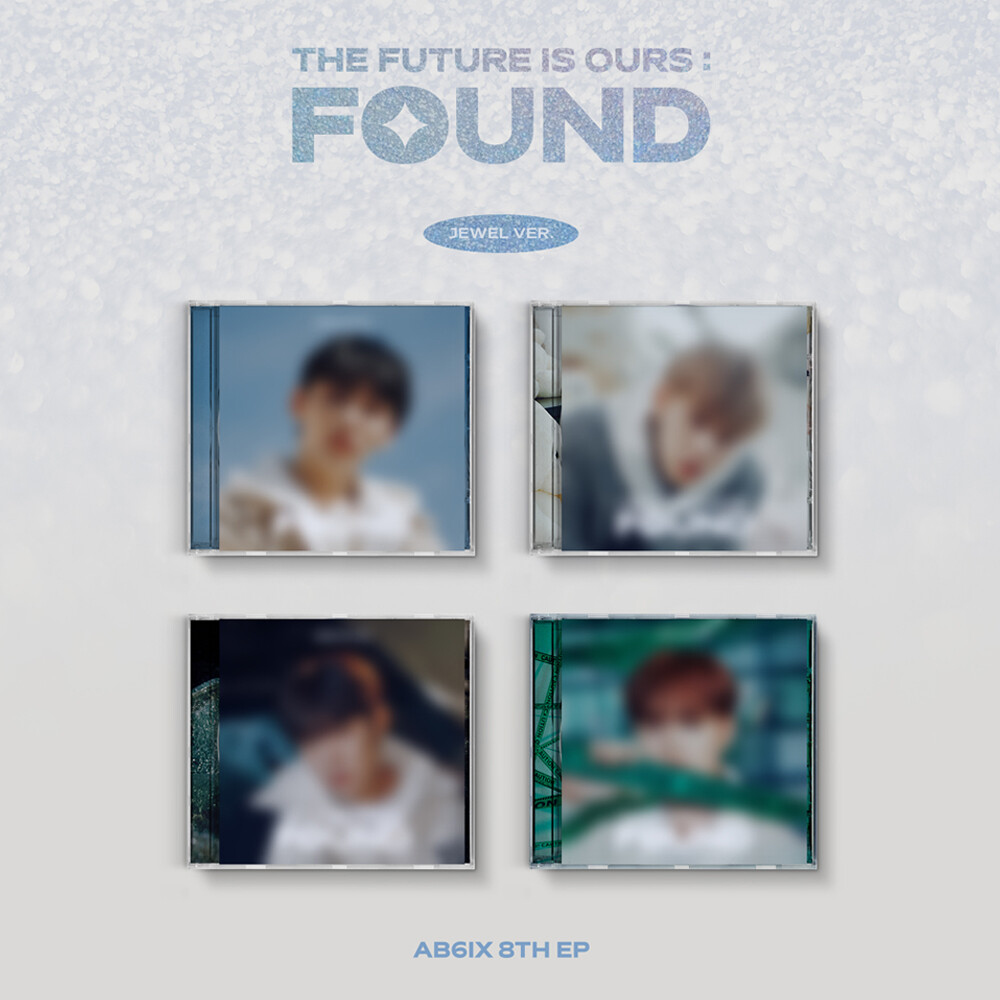 AB6IX THE FUTURE IS OURS : FOUND 8th EP Jewel Ver Random CD+Booklet+Etc+Track#