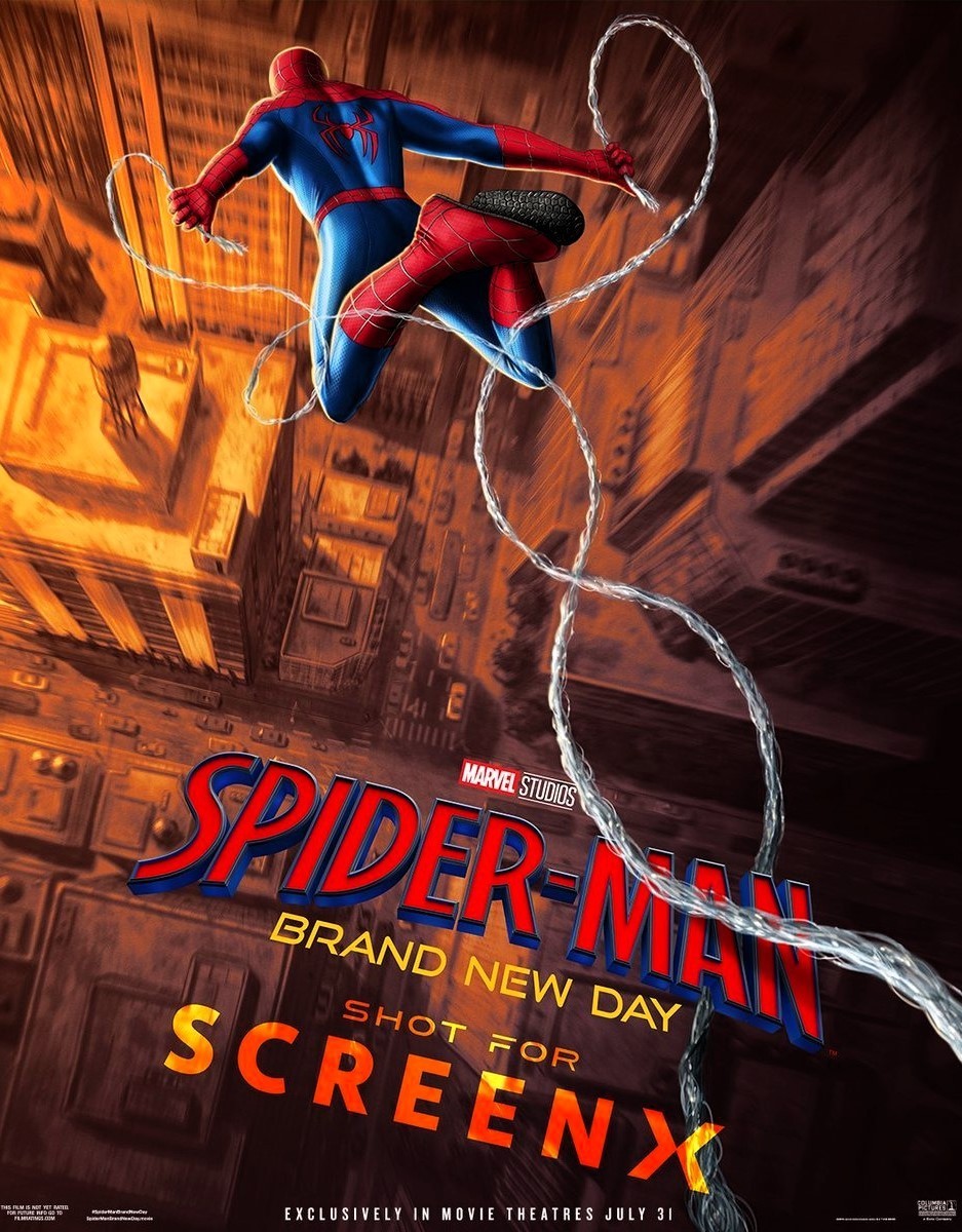 2026 Spiderman Brand New Day Movie Poster 11X17 Tom Holland Zendaya Punisher 🍿