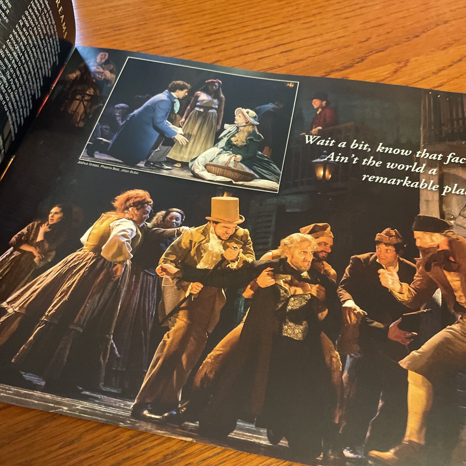 Les Miserables Souvenir Program North American Tour 2017
