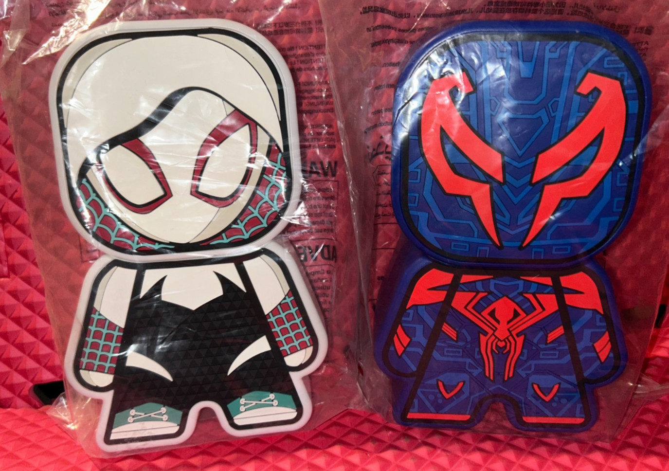 Spider-Man 2099 Across the Spider-Verse 2023 Movie Cup PAIR! GWEN+MIGUEL O’ HARA