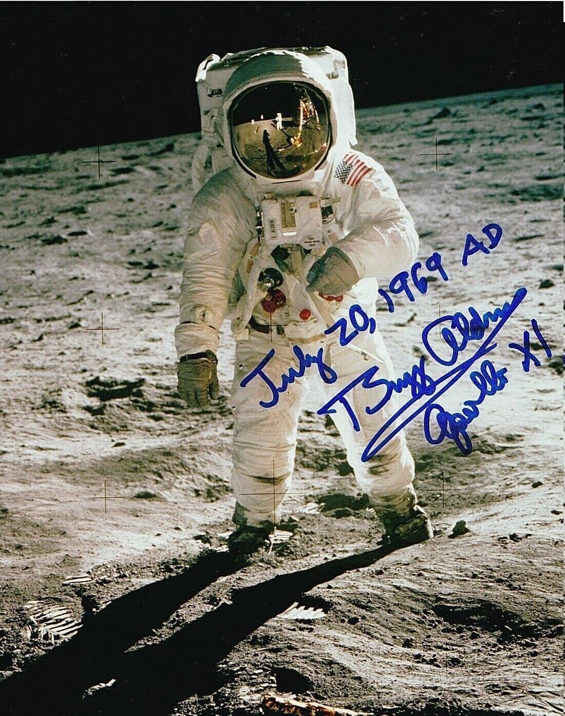 Buzz Aldrin Autographed SIGNED 8 x 10 PHOTO REPRINT