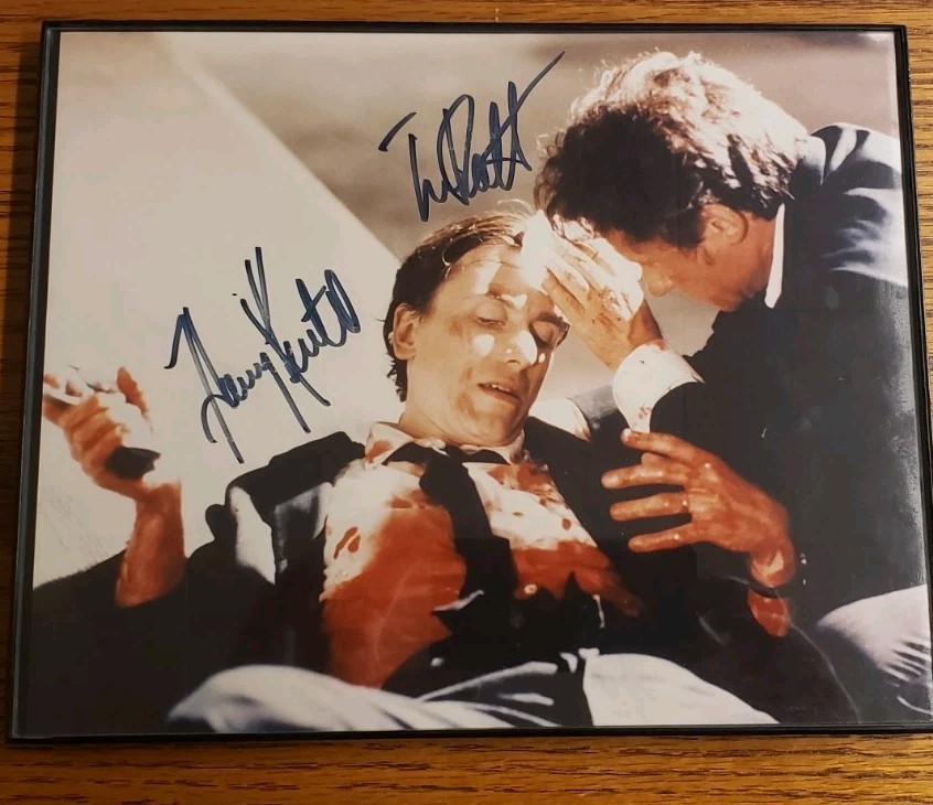 Certified Autograph Reservoir Dogs Photo – Tim Roth & Harvey Keitel – COA…