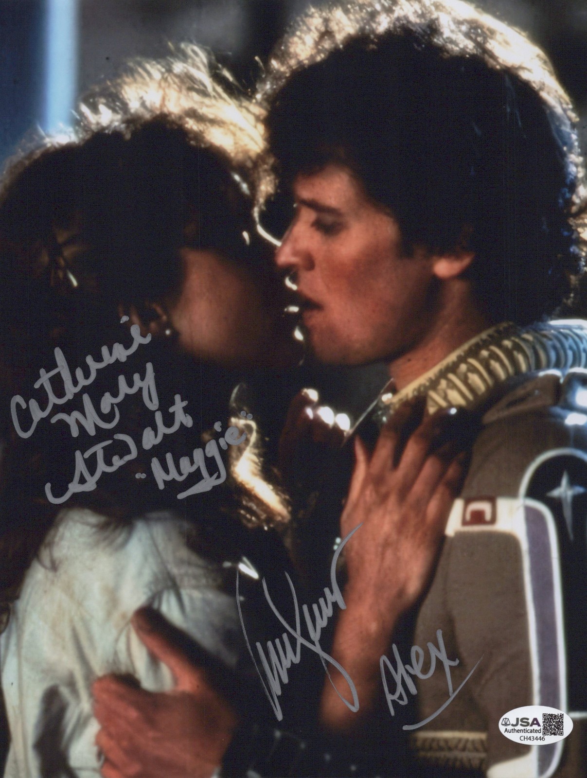 LANCE GUEST + 1 Signed THE LAST STARFIGHTER 8×10 Photo ALEX Autograph JSA COA